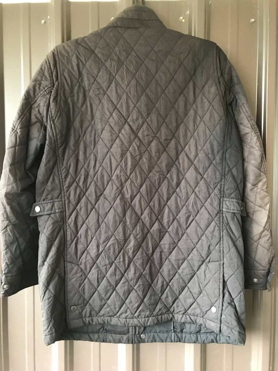 Burberry × Designer Burberry Sunfaded Black Quilted Shell Jacket Size US M / EU 48-50 / 2 - 4 Thumbnail