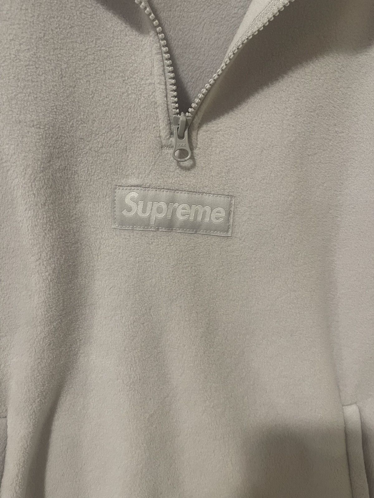 Supreme Supreme Men's Polartec Facemask Half Zip Hooded Sweatshirt Size US L / EU 52-54 / 3 - 2 Thumbnail