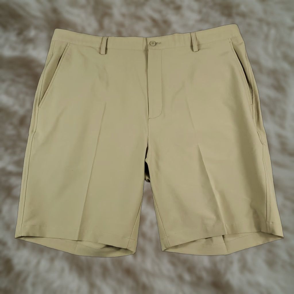 Footjoy FootJoy FJ Shorts Mens Size 42 Beige Stretch Chino Flat Front Casual Golf Size US 42 / EU 58 - 1 Thumbnail