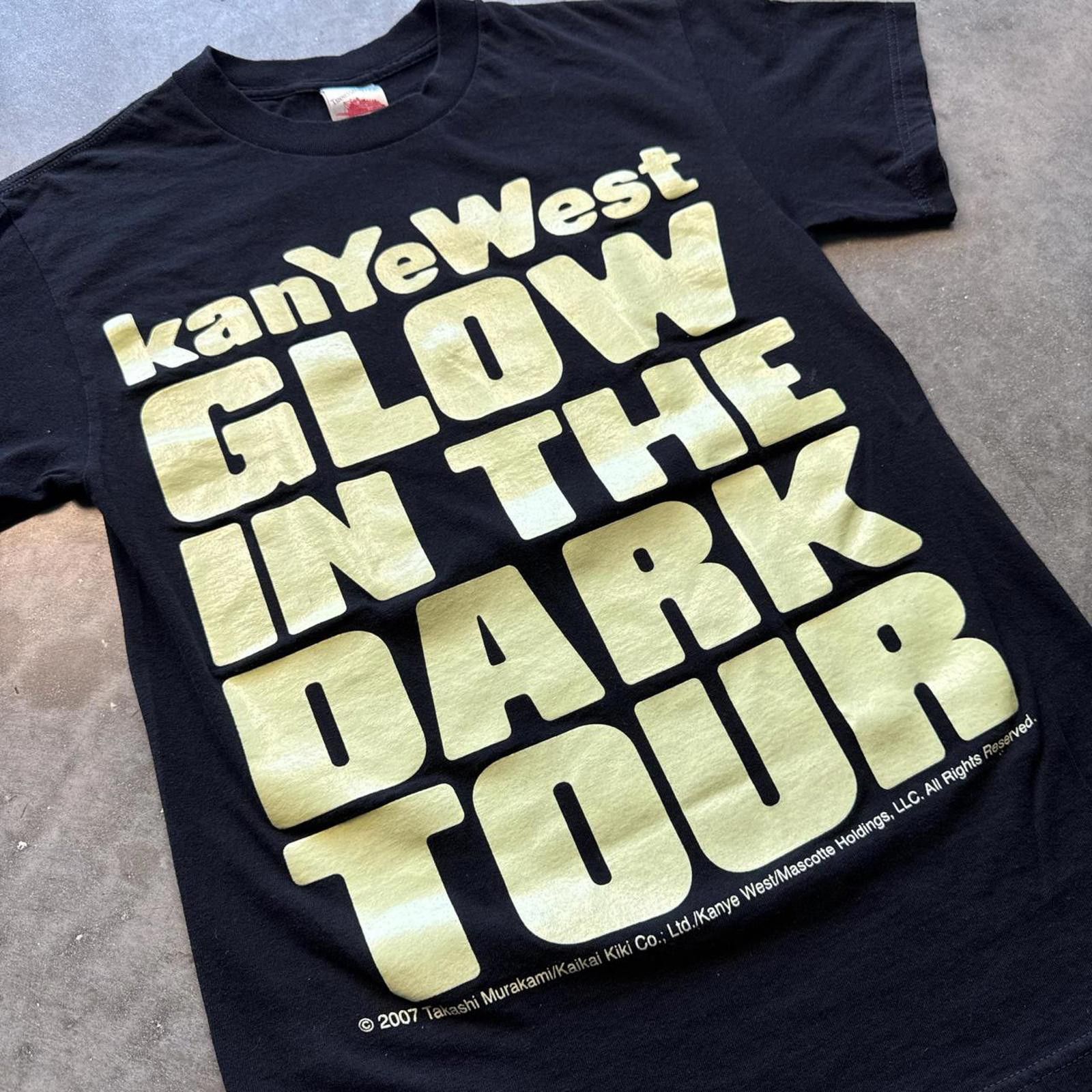 Other Takashi Murakami X Kanye Glow In The Dark Tour 2007 T-shirt Size US S / EU 44-46 / 1 - 3 Thumbnail