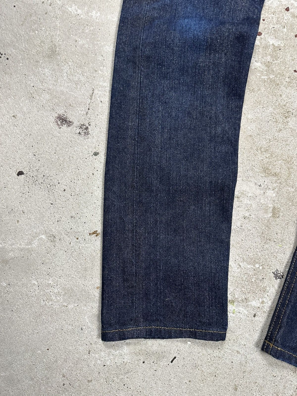 Lee Vintage Y2K Lee Robin Selvedge Raw Jeans Denim Pants Size US 29 - 4 Thumbnail