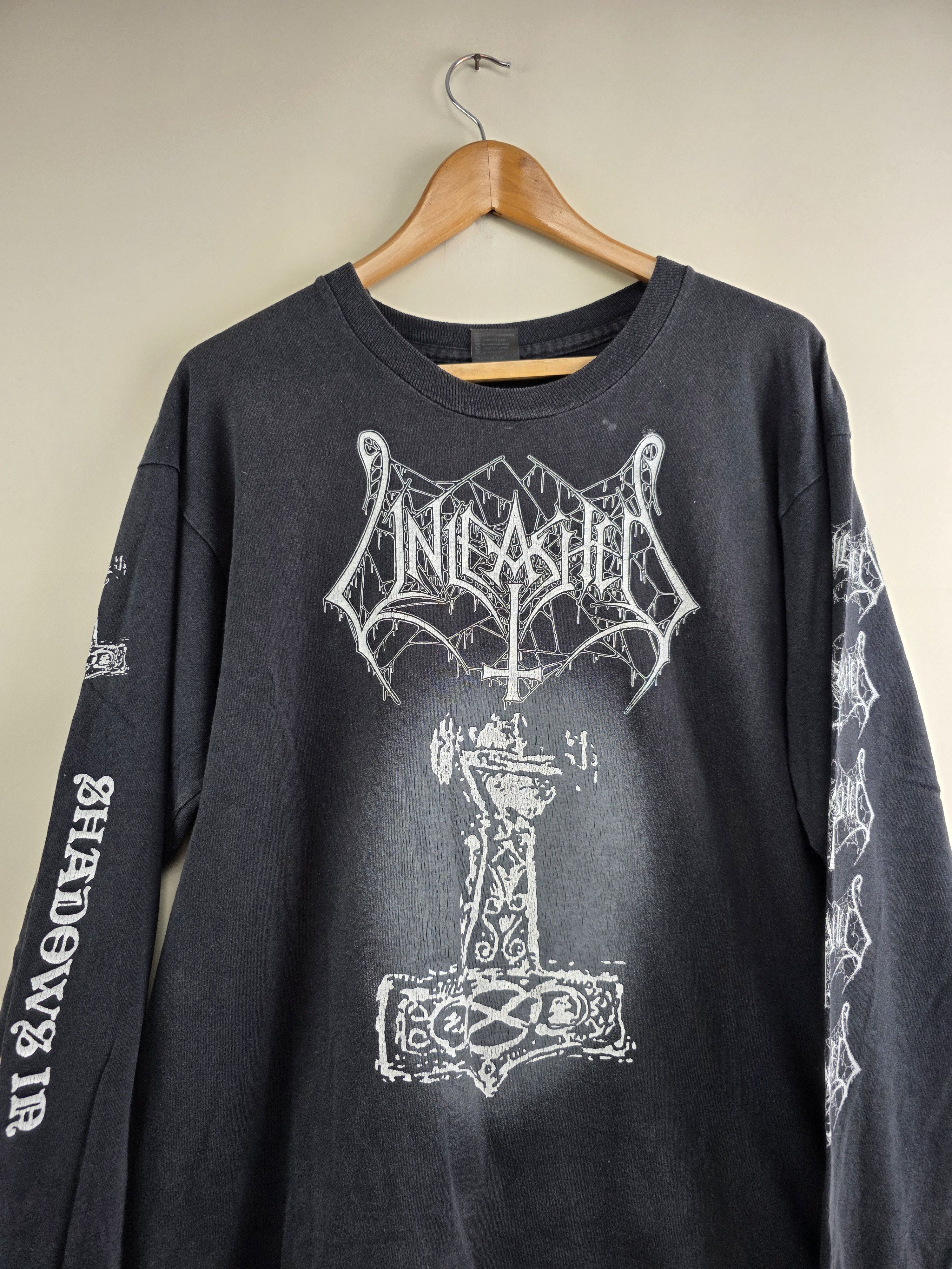 Band Tees × Vintage 1993 Unleashed The Deep Tour Long-sleeved XL 23" 29.5" Size US XL / EU 56 / 4 - 3 Thumbnail