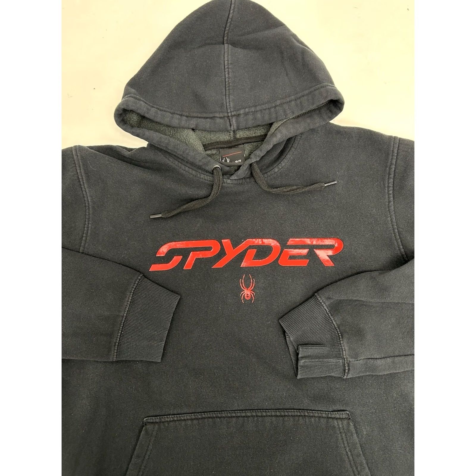 Spyder Spyder Hoodie Black/Red Pullover Sweatshirt Long Sleeve Men’s Size Large Used Size US L / EU 52-54 / 3 - 2 Thumbnail