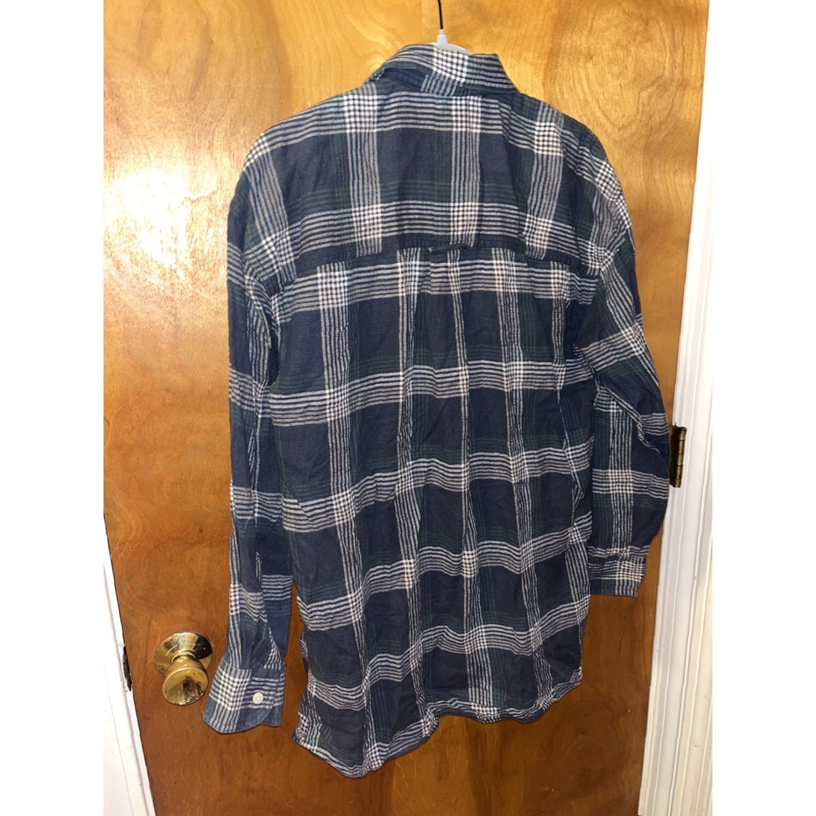 Chaps VINTAGE Ralph Lauren Chaps Men’s Flannel Shirt Adult Medium Blue Green White Plaid Casual All Seasons 90s Size US M / EU 48-50 / 2 - 4 Thumbnail