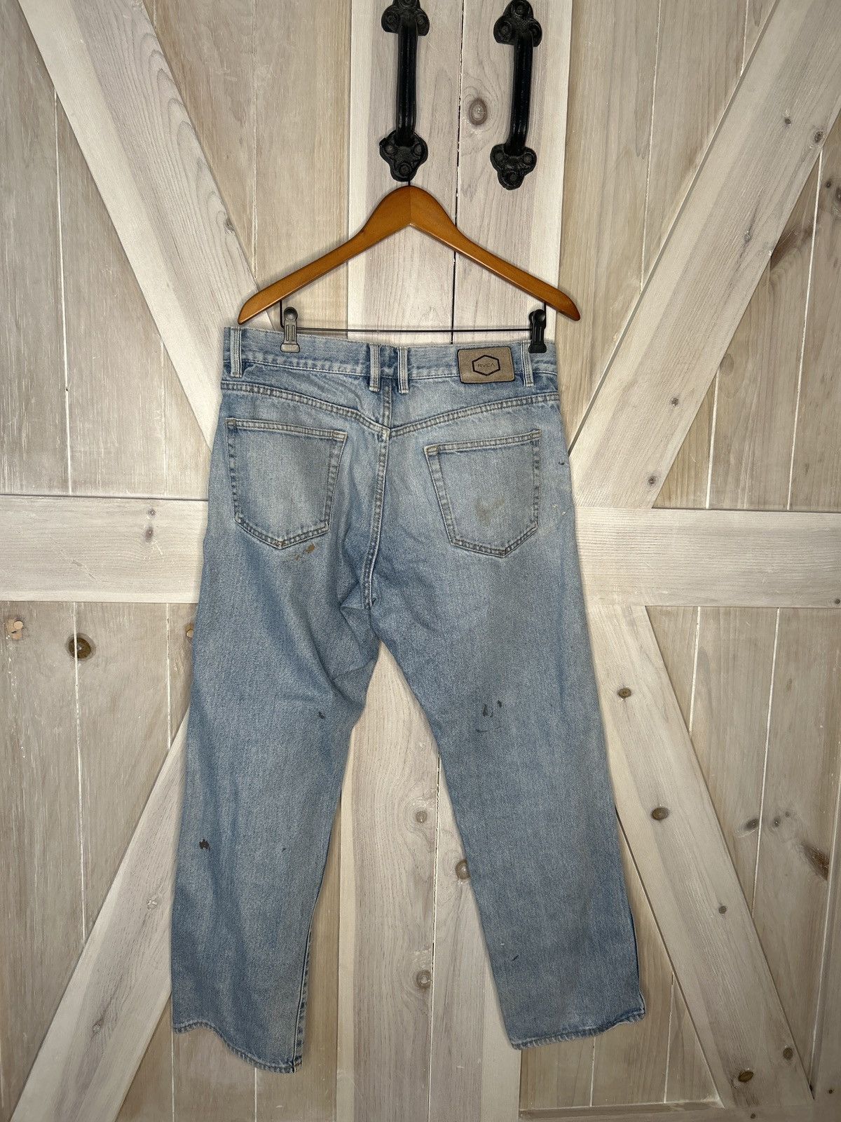 RVCA × Vintage Vintage RVCA Baggy Denim Jeans Size US 32 / EU 48 - 2 Thumbnail