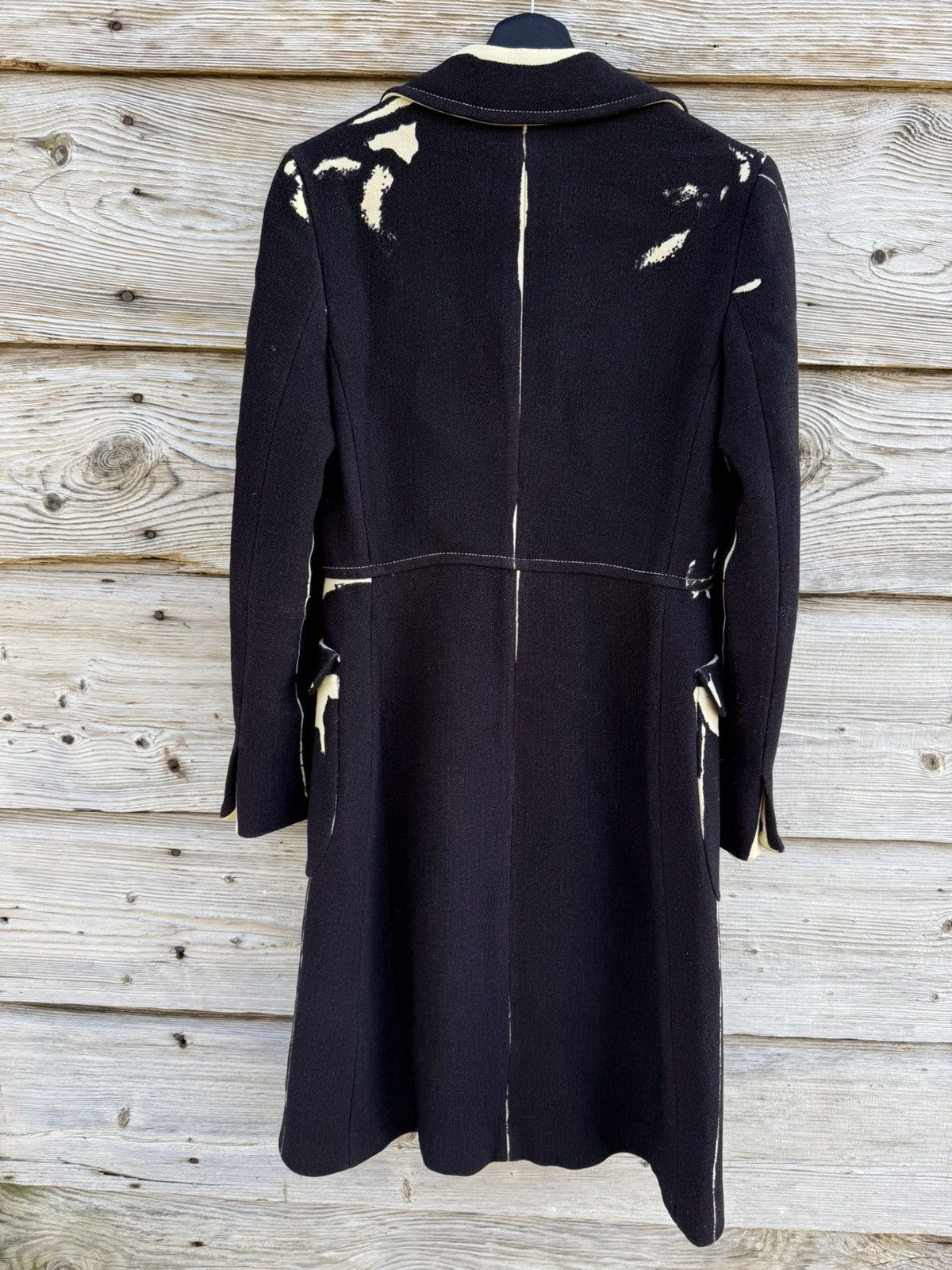 Prada Devil Wears Prada 2005/06 Runway Wool Coat From Promo Poster Size M / US 6-8 / IT 42-44 - 9 Thumbnail