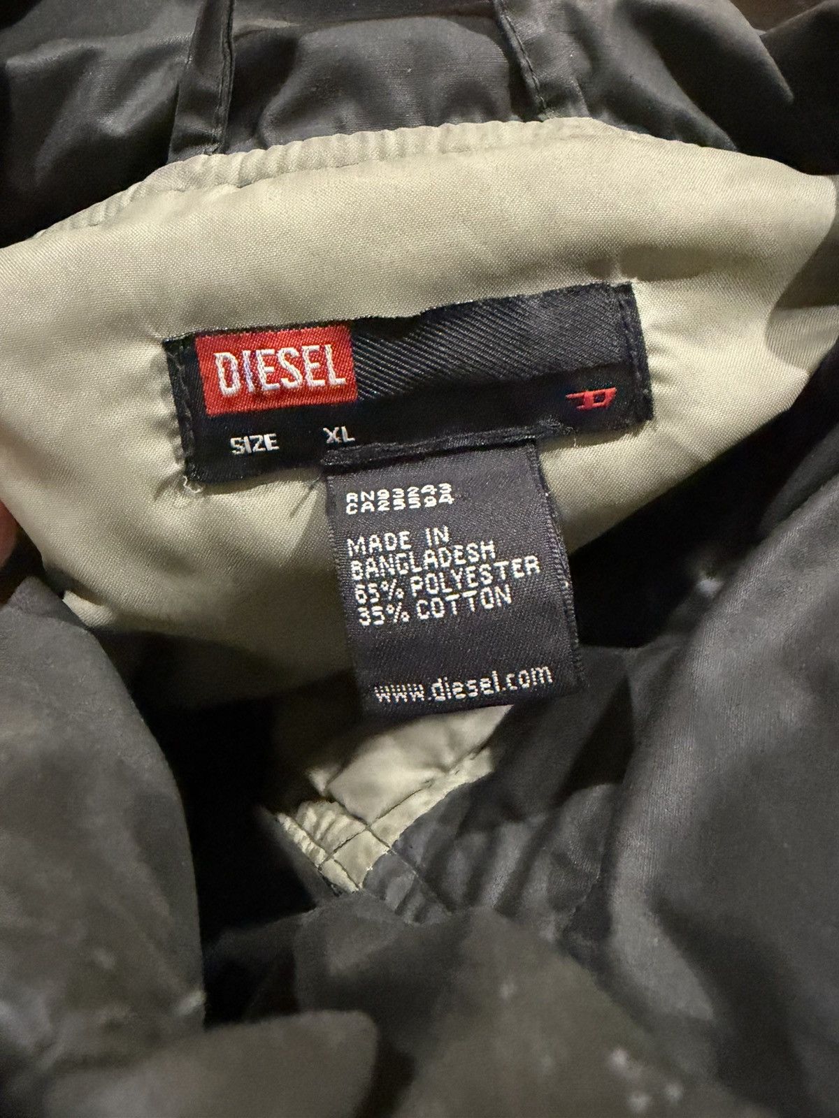 Diesel Diesel Down Jacket Puffer Size US XL / EU 56 / 4 - 2 Thumbnail