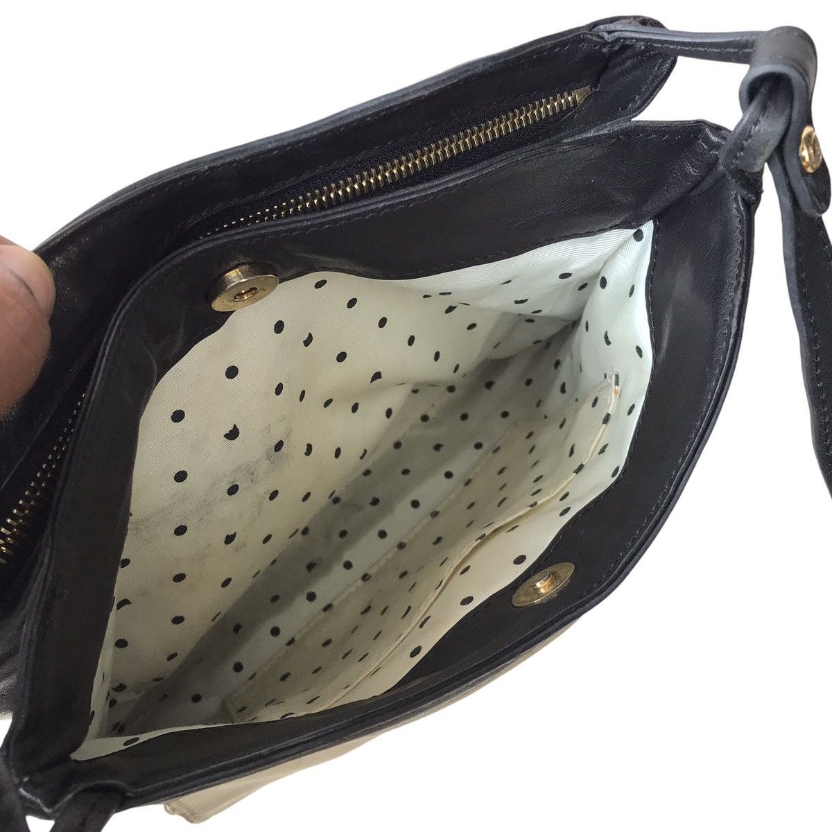 Issey Miyake × Tsumori Chisato Tsumori Chisato Issey Miyake Design Leather Crossbody Bag Size ONE SIZE - 11 Thumbnail