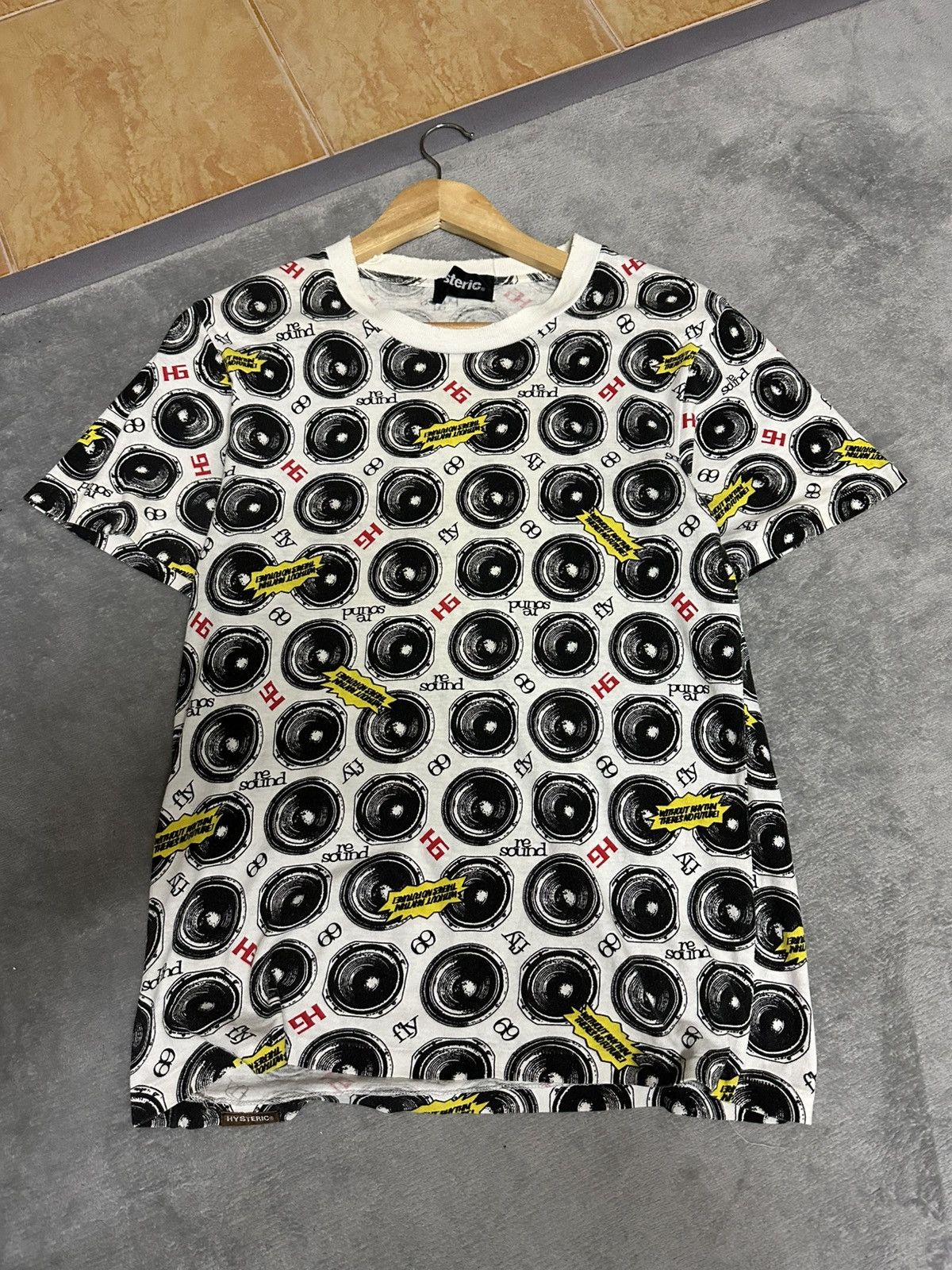 Distressed Full Print Hysteric Glamour