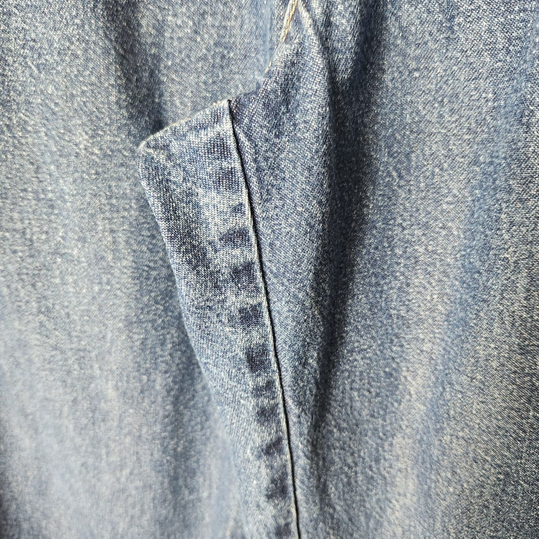 Vintage VINTAGE Compagnie Group B Jeans High Rise Pleated Front Elastic Back - Size 8, Denim, Blue, 1990s, USA, Regular, Mens? Size 30" / US 8 / IT 44 - 5 Thumbnail