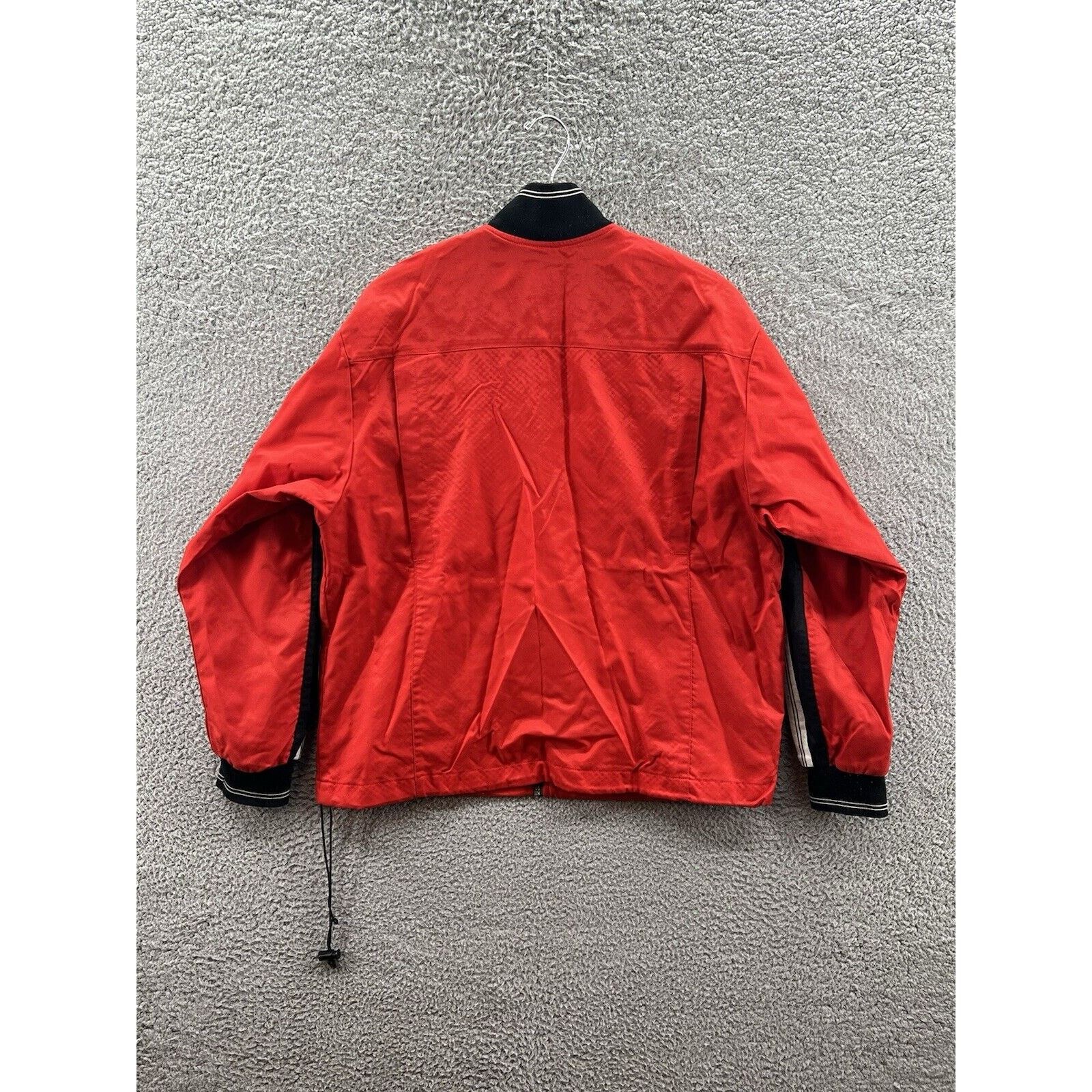 Nike Nike Jacket Red Sport White Tag 90s Lined Vented Pocket Size US M / EU 48-50 / 2 - 2 Thumbnail