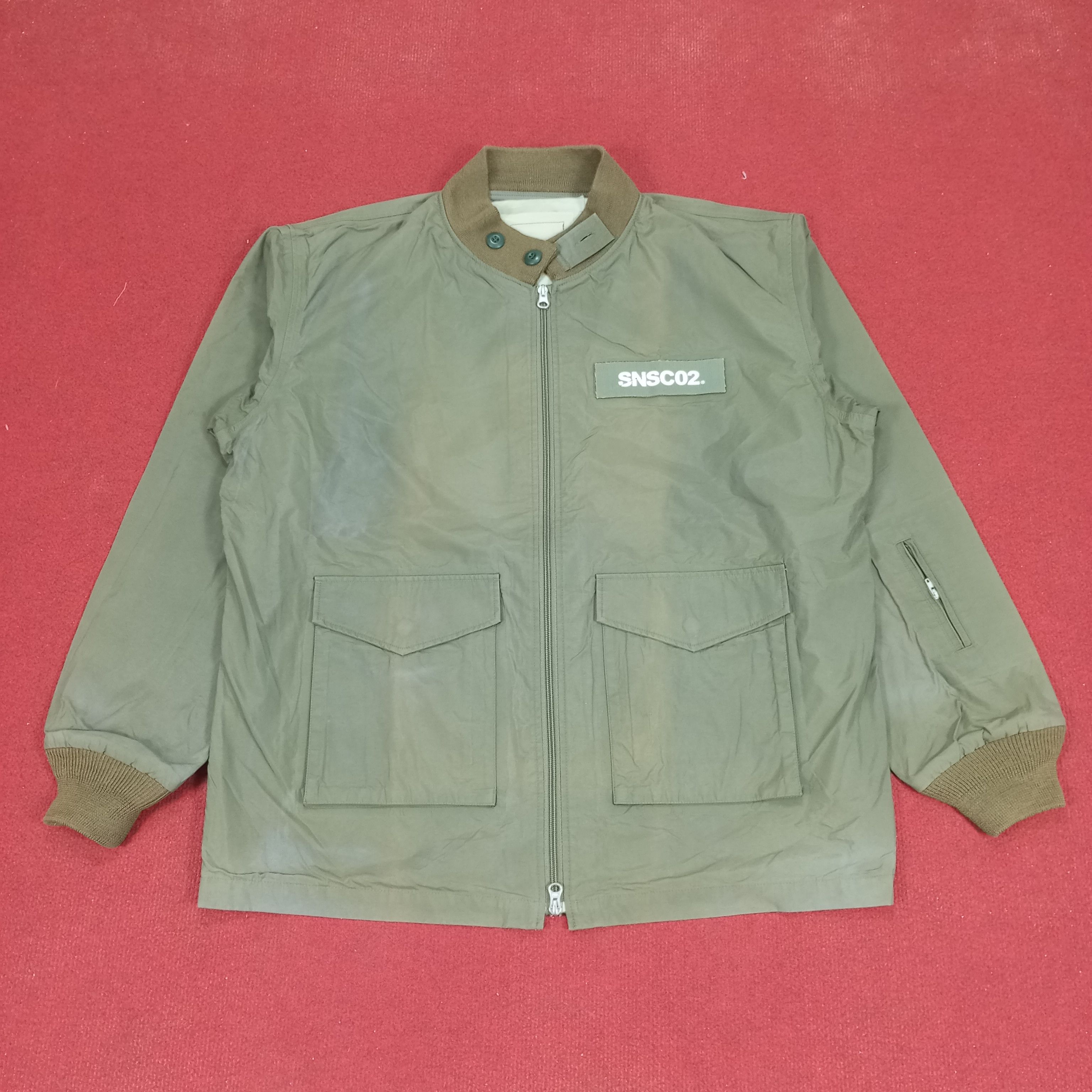 Stussy × Vintage Stussy Streetwear Double Pocket Design Custom Art Jacket Size US XXL / EU 58 / 5 - 3 Thumbnail