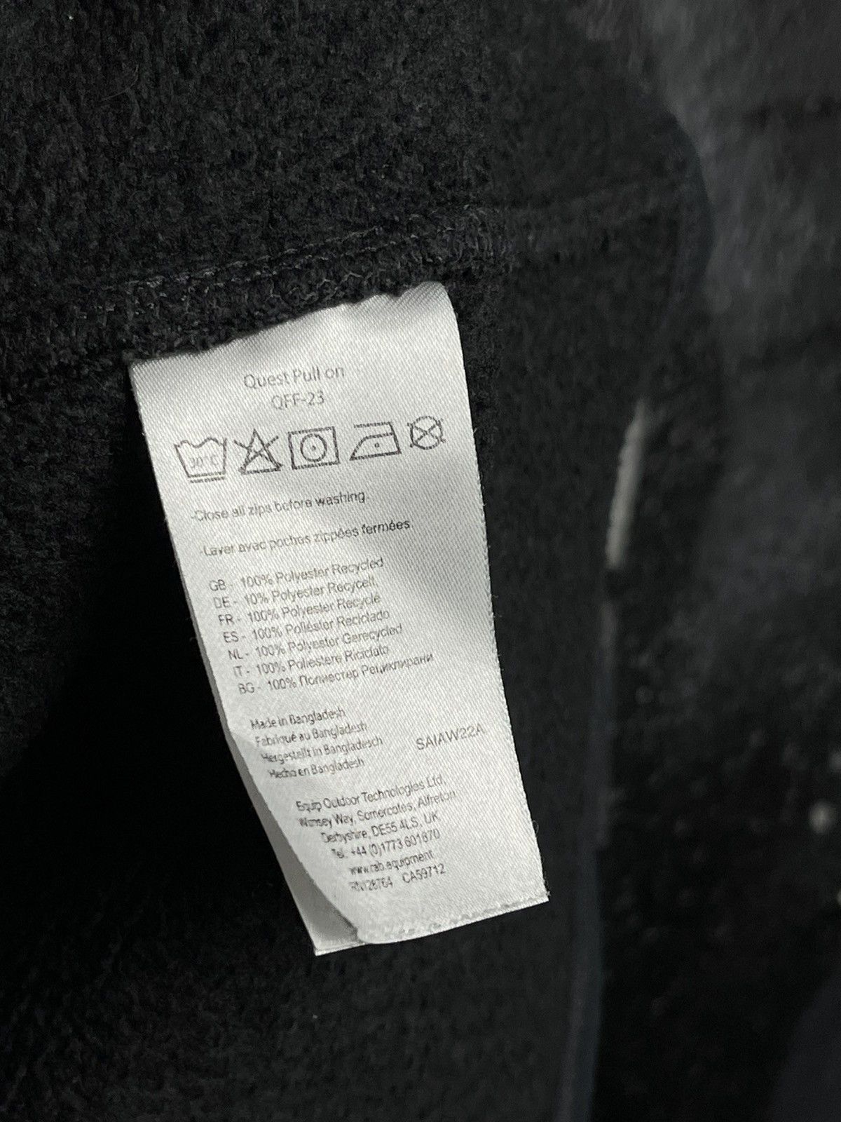 Rab Rab Quest Pull On 1/4 Zip Hiking Fleece Men’s Size S Size US S / EU 44-46 / 1 - 13 Thumbnail