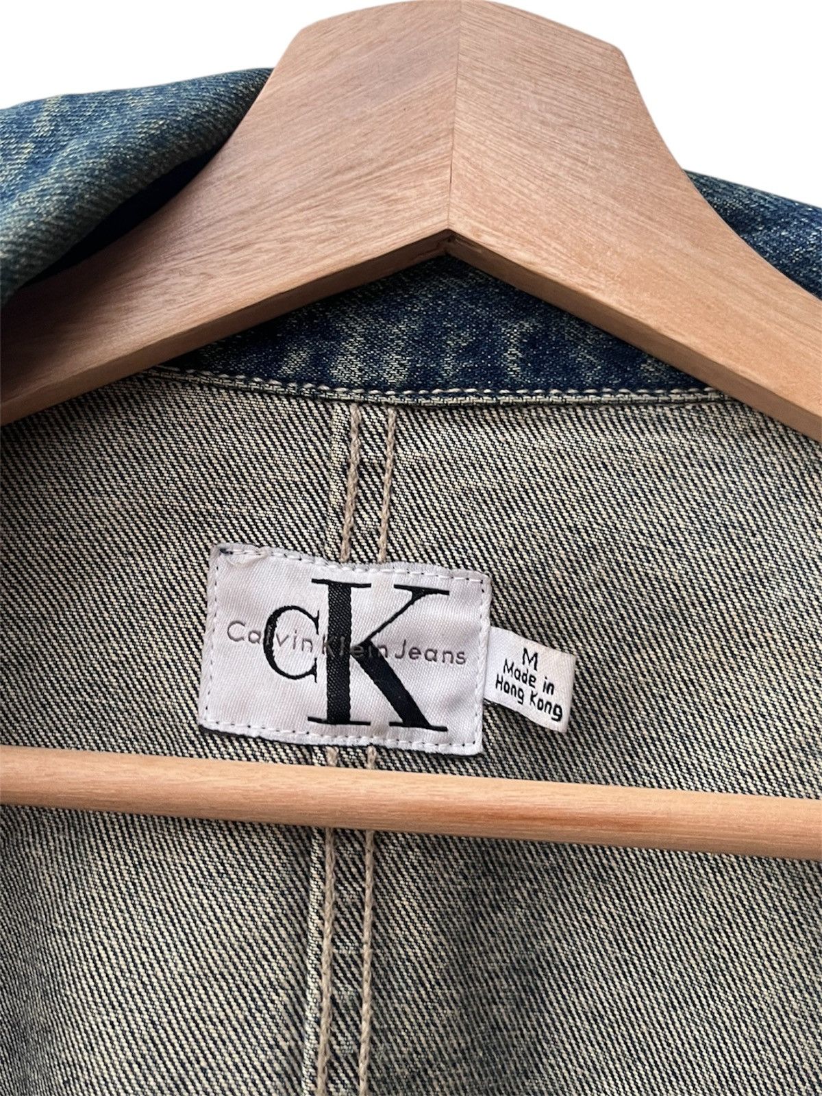Calvin Klein Vintage Calvin Klein Denim Loco Blouson Jacket Size US M / EU 48-50 / 2 - 9 Thumbnail