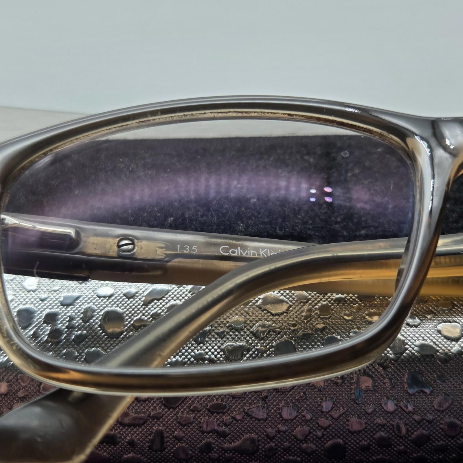 Calvin Klein Calvin Klein CK5861 Eyeglasses FRAMES ONLY 53-17-135 Brown Size ONE SIZE - 7 Thumbnail