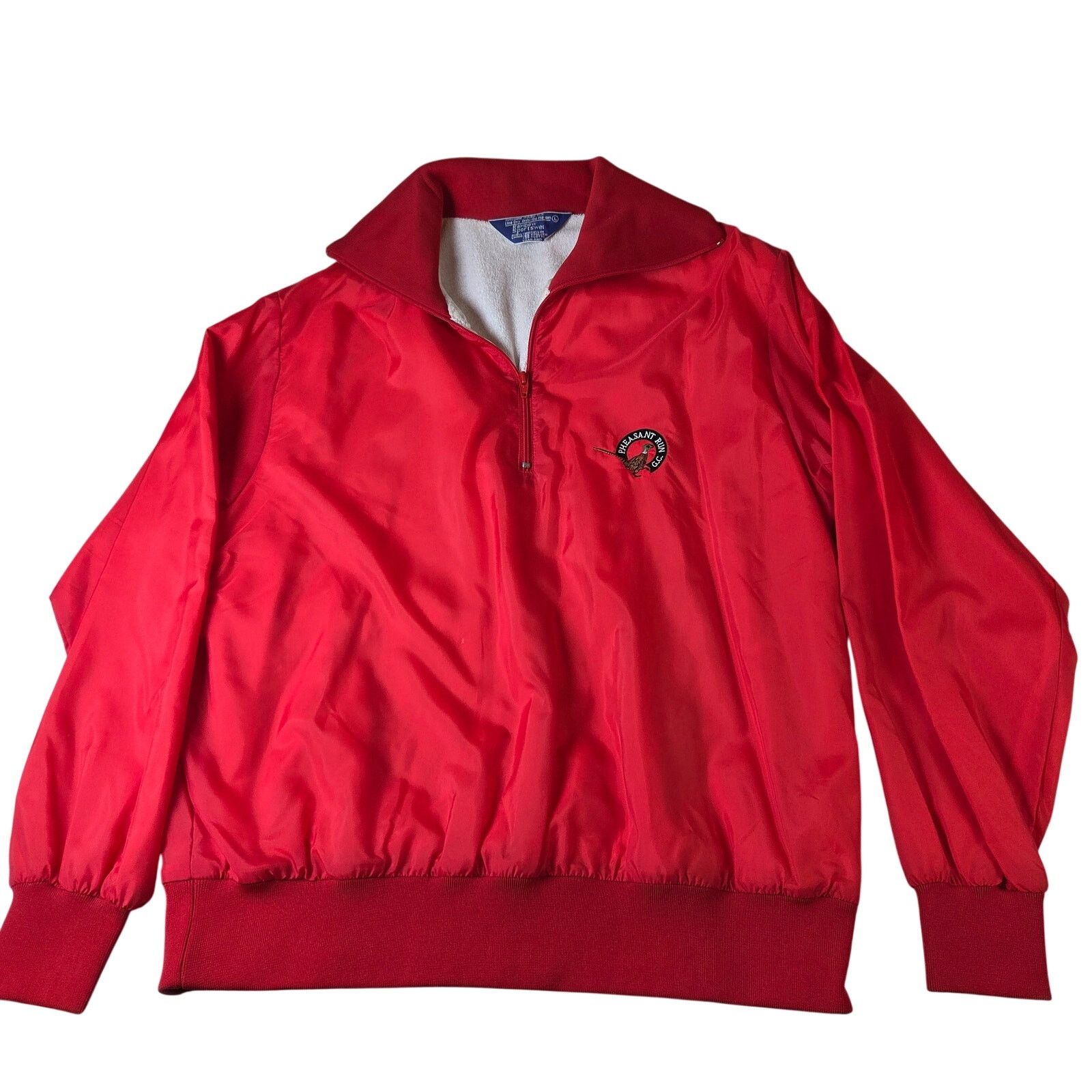 Vintage Pheasant Run 1/4 Zip Vintage Windbreaker Large Golf Club Size US L / EU 52-54 / 3 - 1 Thumbnail