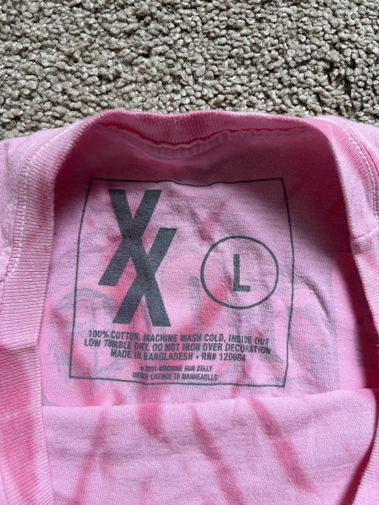 Other MGK Bloody Valentine Tie-Dye tee Size US L / EU 52-54 / 3 - 3 Thumbnail