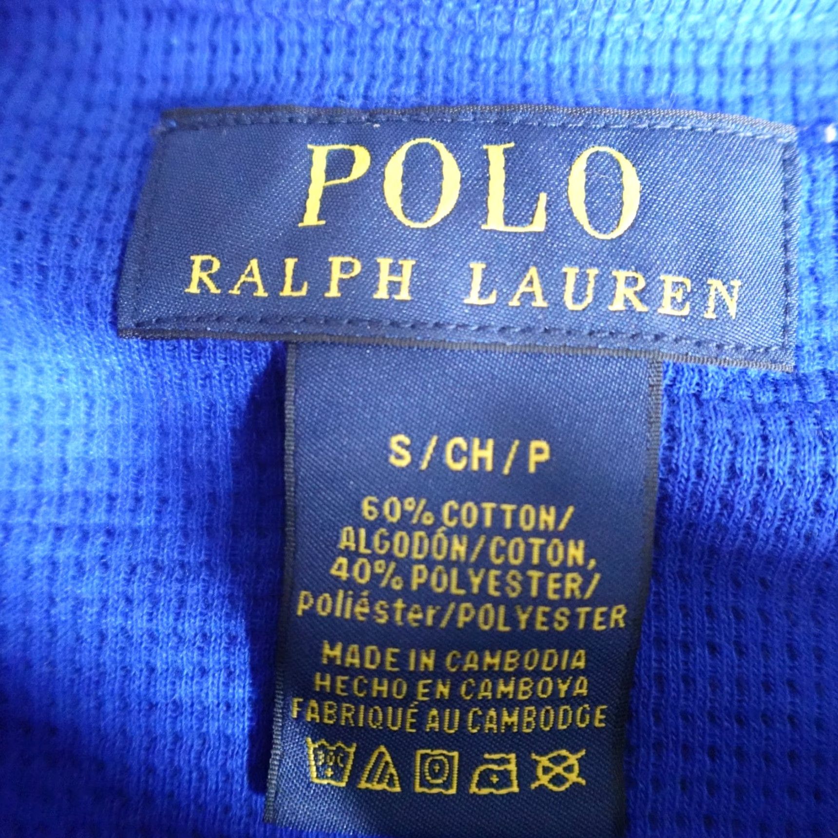 Polo Ralph Lauren Polo Ralph Lauren Thermal Shirt S Blue Long Sleeve Size US S / EU 44-46 / 1 - 6 Thumbnail