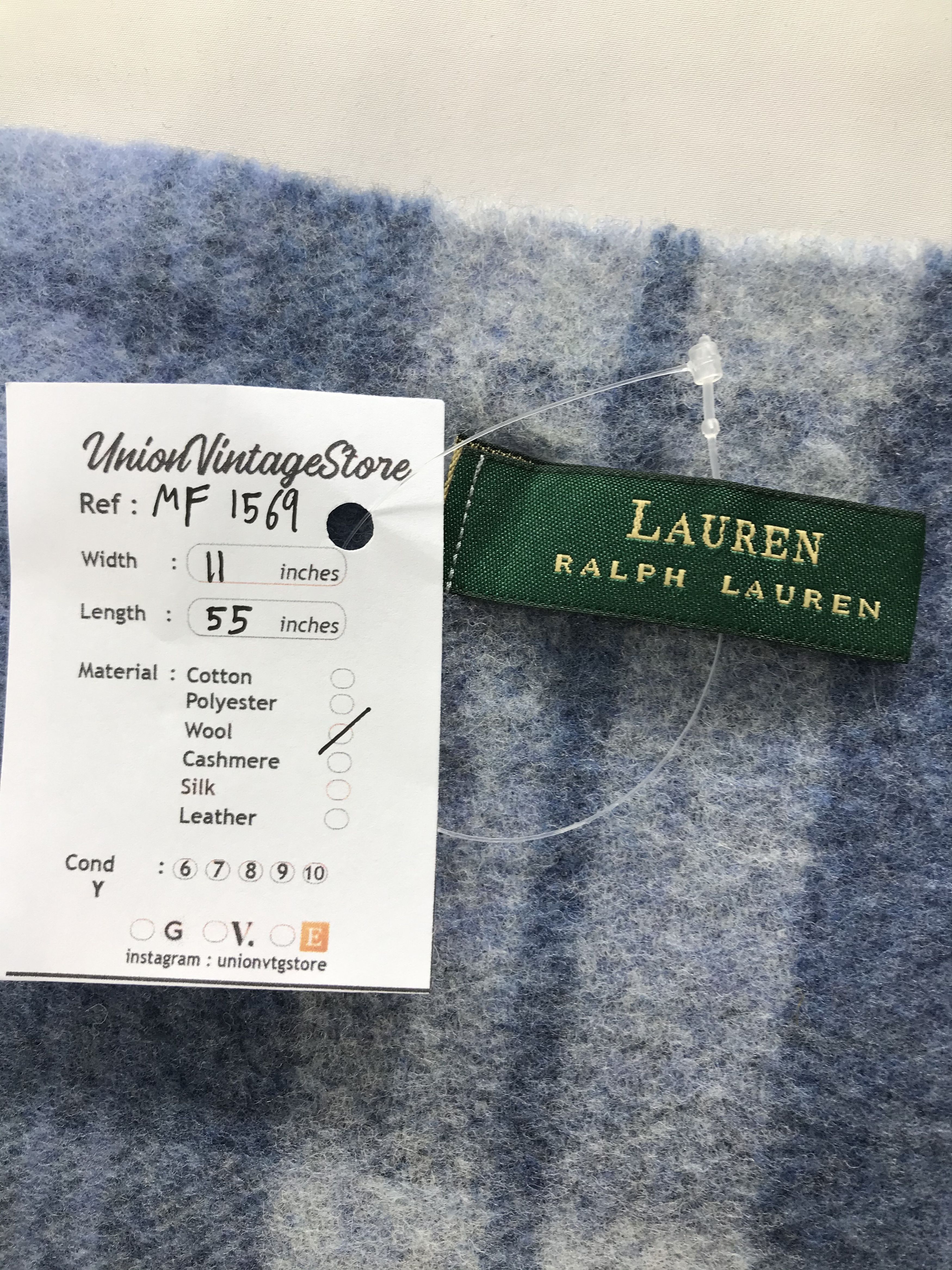 Lauren Ralph Lauren Vintage Lauren Ralph Lauren Scarf/Muffler/Neckwear MF1569 Size ONE SIZE - 5 Thumbnail