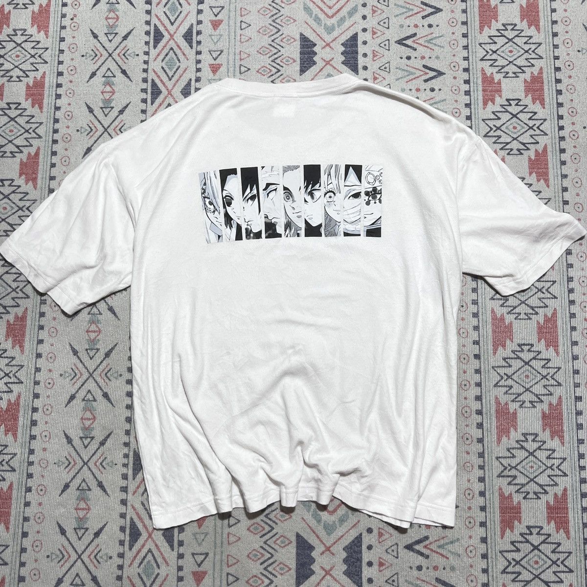 Anime × Japanese Brand Demon Slayer Anime T-shirt Size US M / EU 48-50 / 2 - 2 Thumbnail