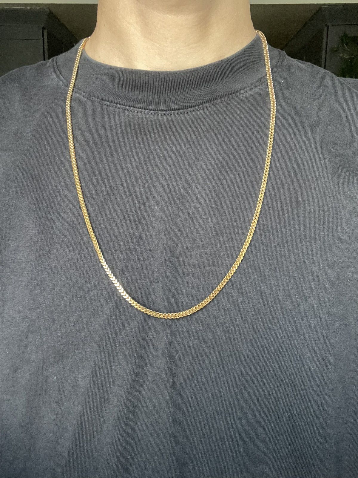 The Gold Gods Gold Gods Boxy Chain Size 28 - 1 Thumbnail