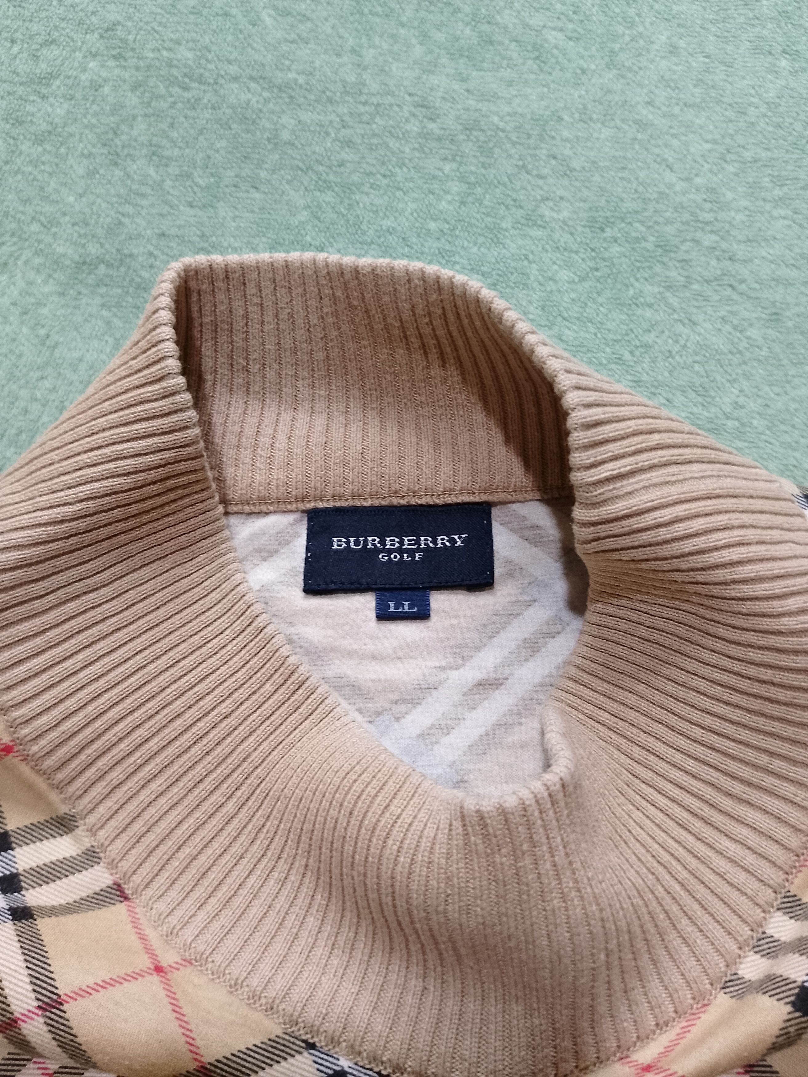 Burberry × Vintage Vintage Burberry Golf Nova Check Size L / US 10 / IT 46 - 7 Thumbnail
