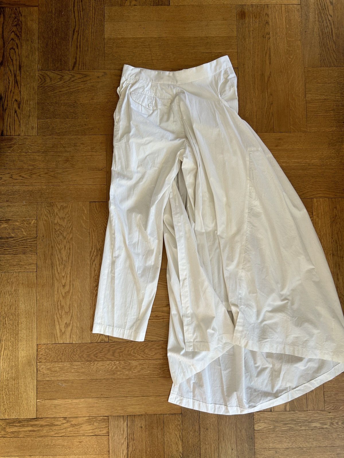 Comme des Garcons Runway SS02 Gathered Skirt Pants Size US 29 - 2 Thumbnail