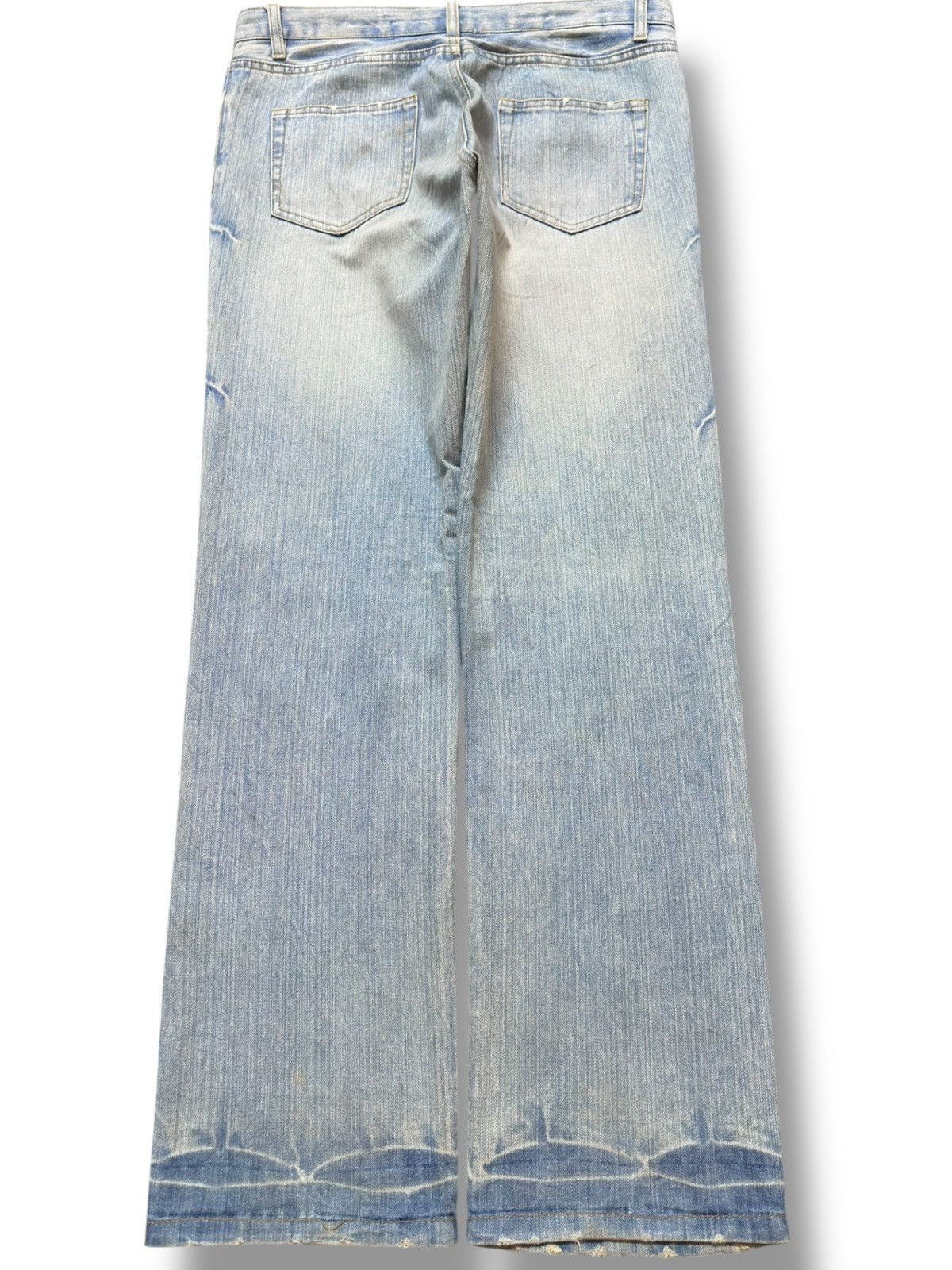 Other Vintage Japanese Brand Faded Grunge Distressed Denim Size US 34 / EU 50 - 5 Thumbnail