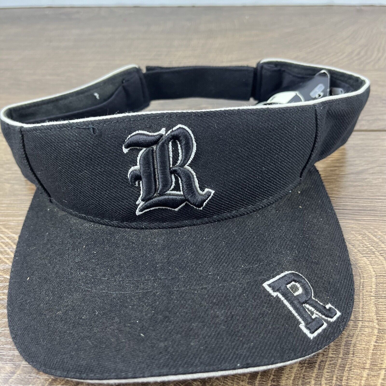 Other Richmond Visor Hat Black Cap Hat Adjustable Hat Black Adult Size ONE SIZE - 5 Thumbnail
