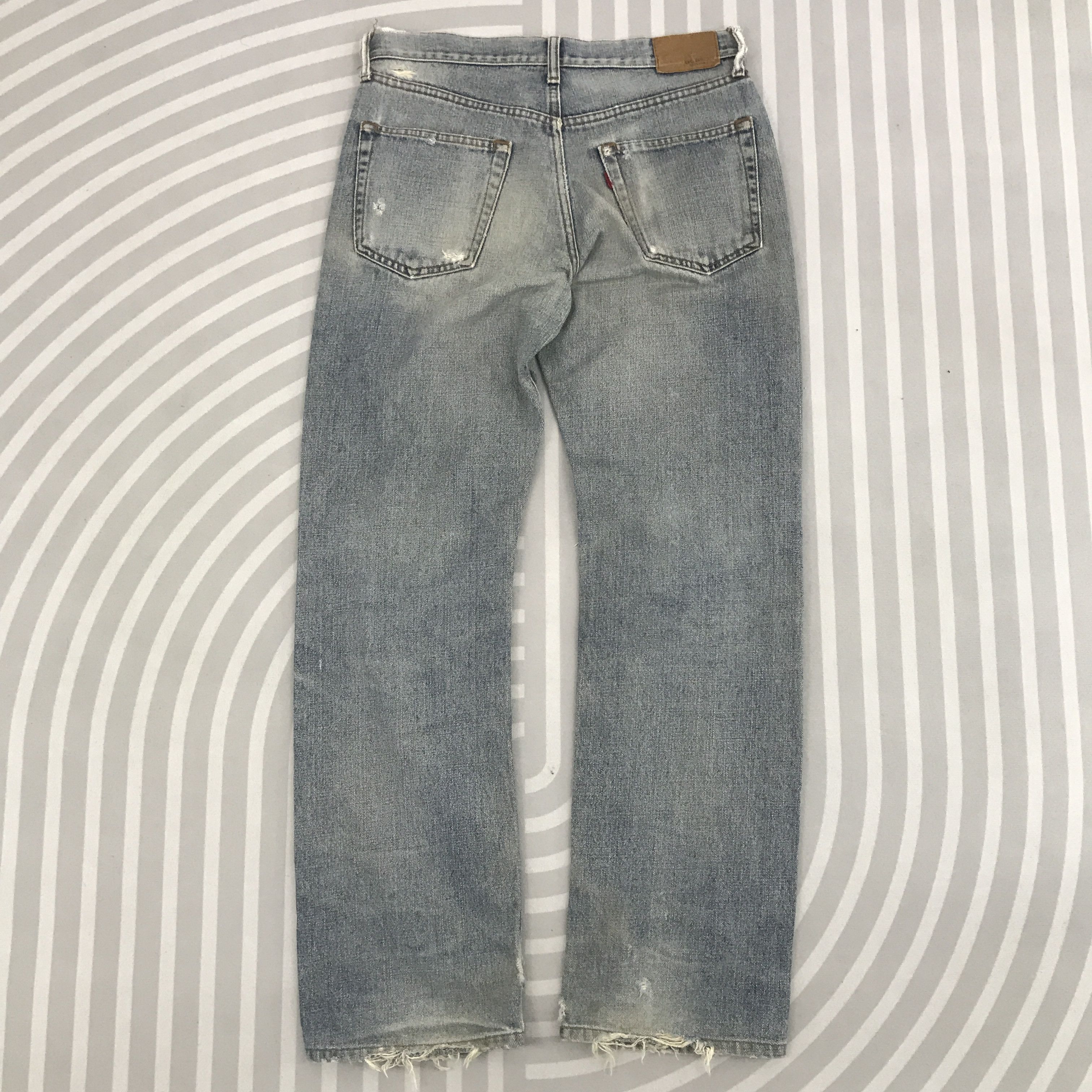 Japanese Brand × Vintage Vintage Japanese Brand Distressed jeans Size US 31 - 5 Thumbnail