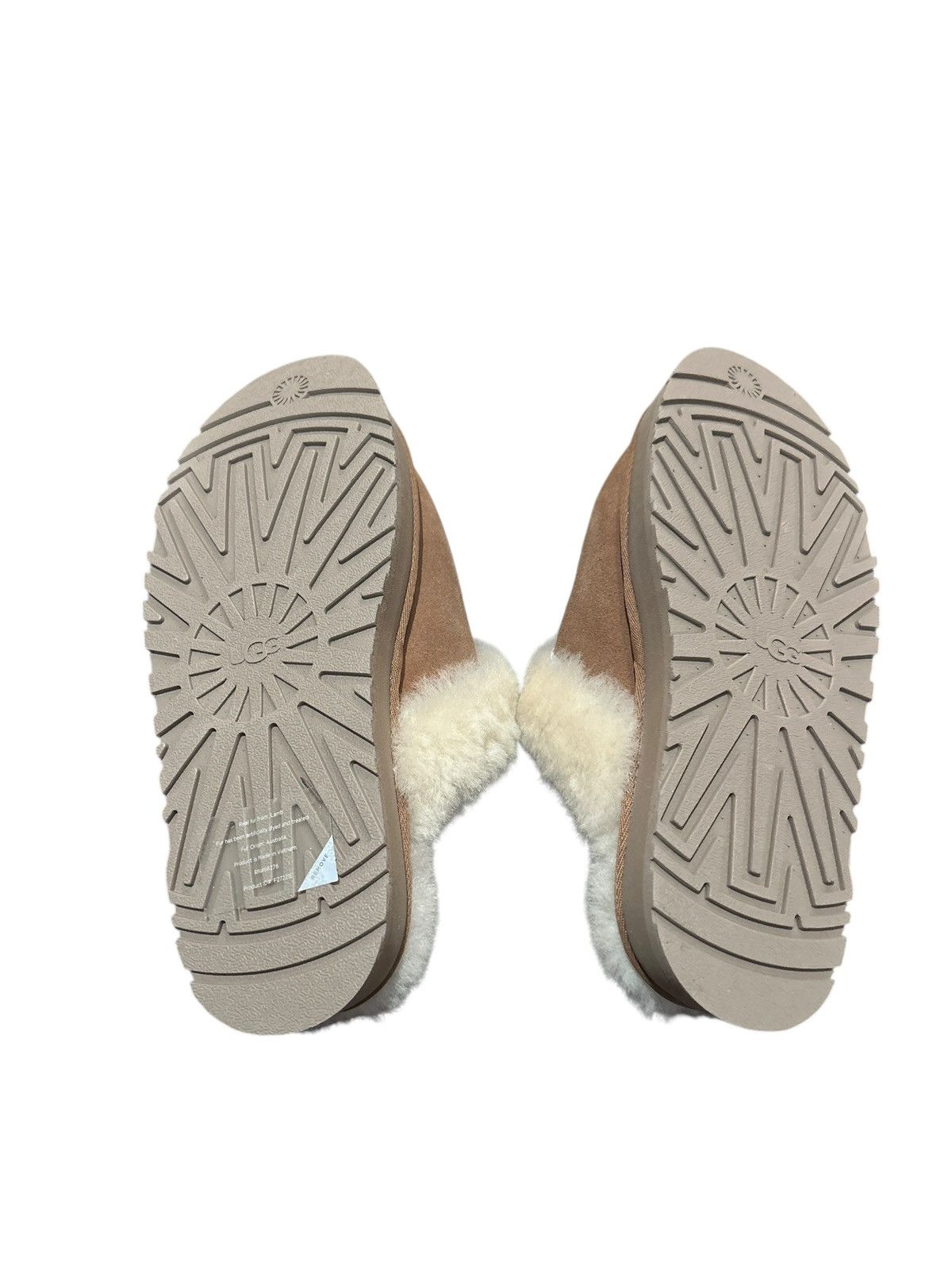 Ugg Women's UGG Brand Disquette Platform Slippers 9 Chestnut Size US 9 / IT 39 - 5 Thumbnail