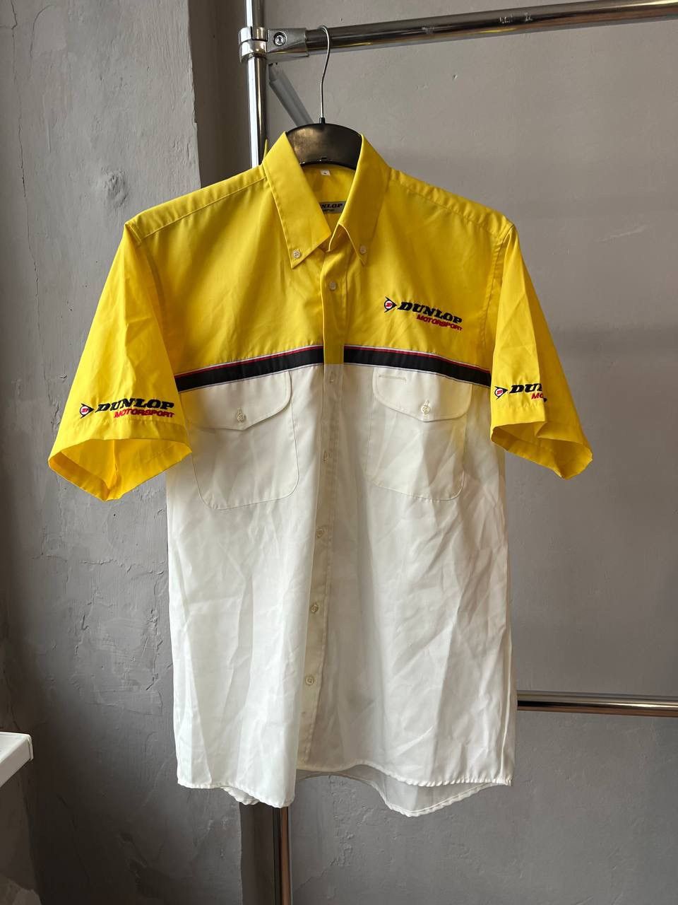 Dunlop VINTAGE DUNLOP MOTORSPORT RARE RACING BUTTON UP SHIRT SIZE S Size US S / EU 44-46 / 1 - 2 Thumbnail