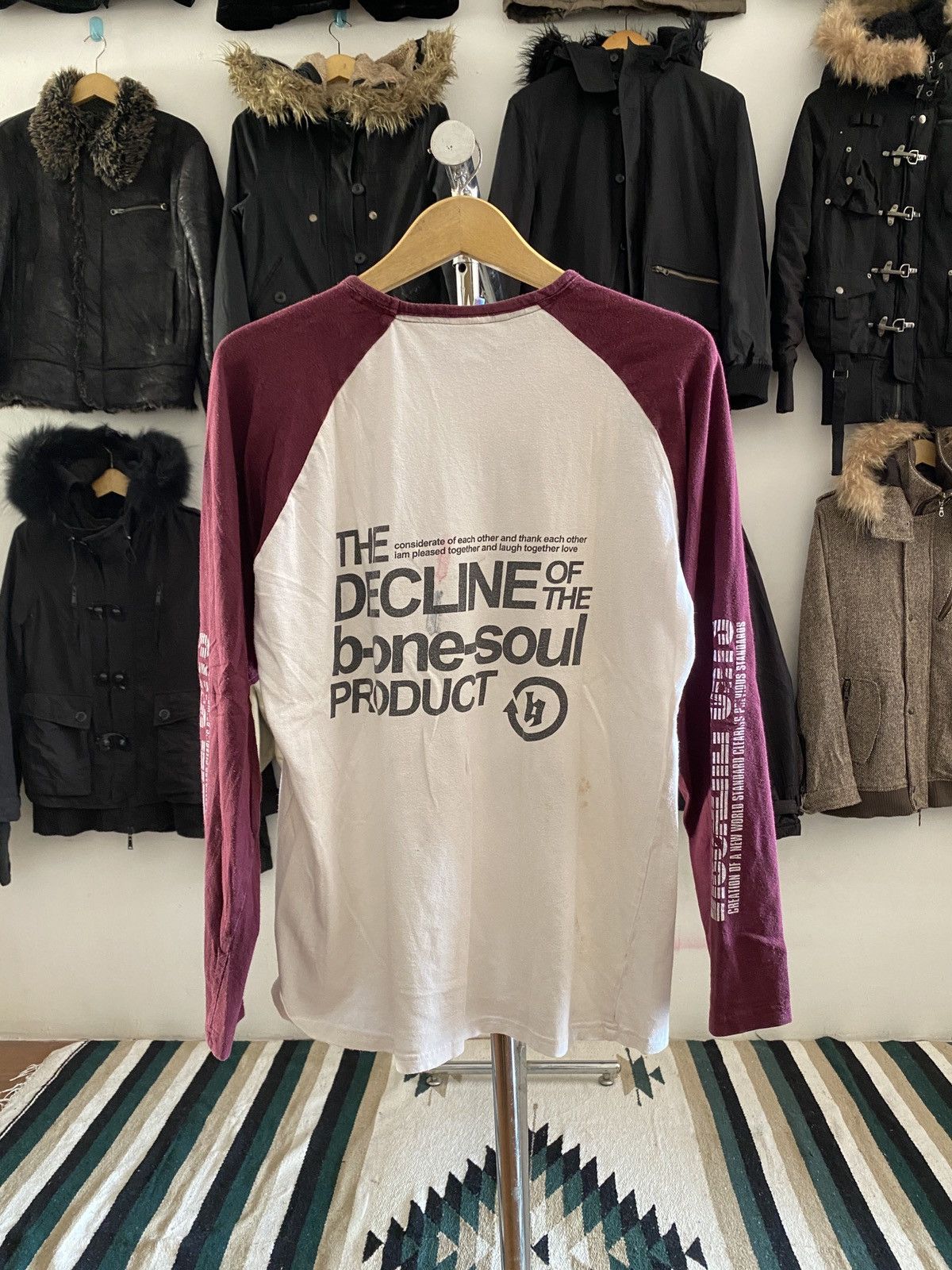 Hysteric Glamour × Undercover Japnese Bonesoul Poem vetements Style Long Slevee Tee Size US XL / EU 56 / 4 - 12 Thumbnail
