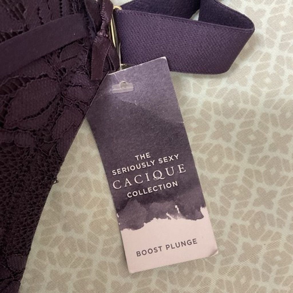 Other NWT Cacique Boost Plunge Front Closure Sexy Bra Women 44DD Size ONE SIZE - 4 Thumbnail