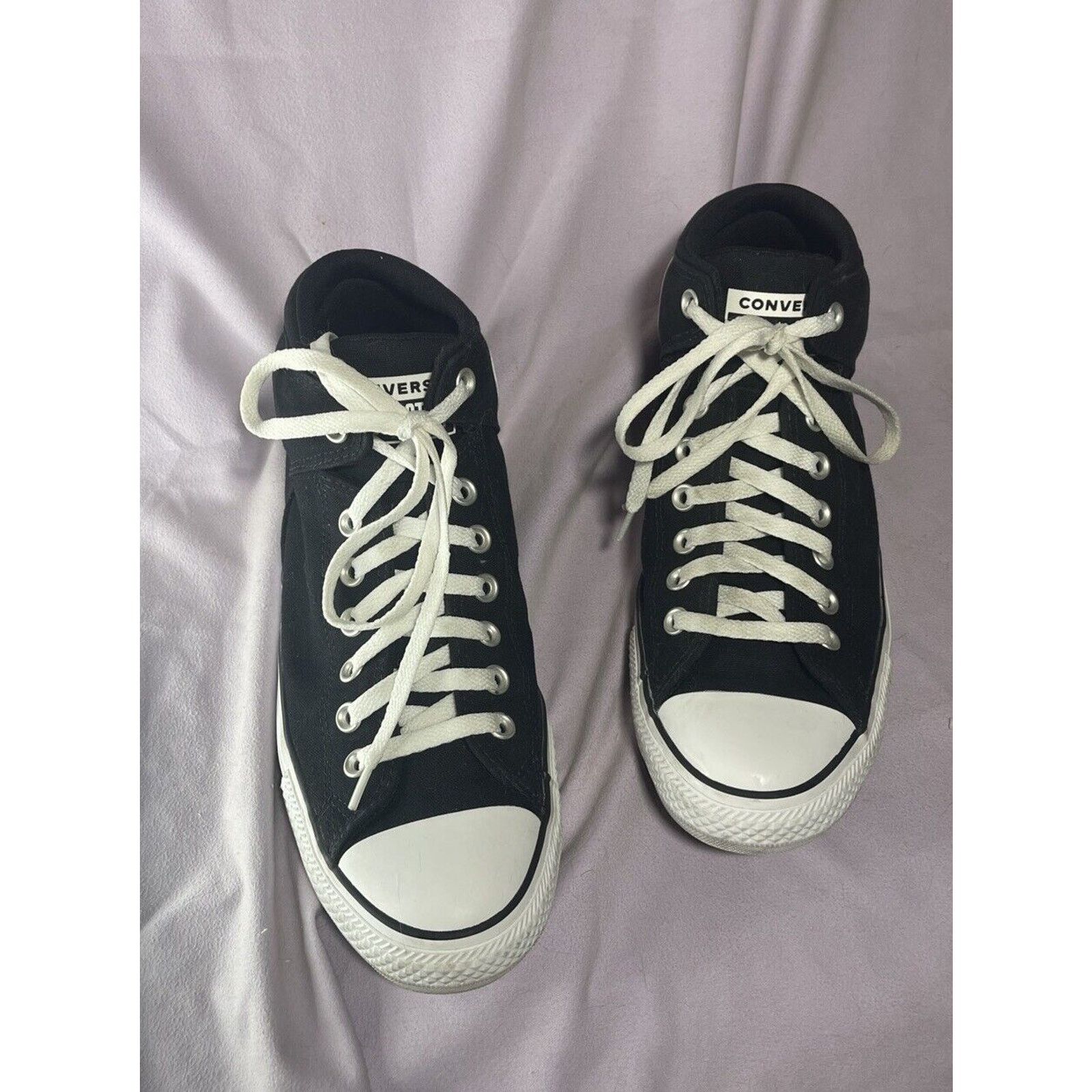 Converse Converse Chuck Taylor All Star Men’s Size 10 Black - EUC!! Size US 10 / IT 40 - 1 Thumbnail