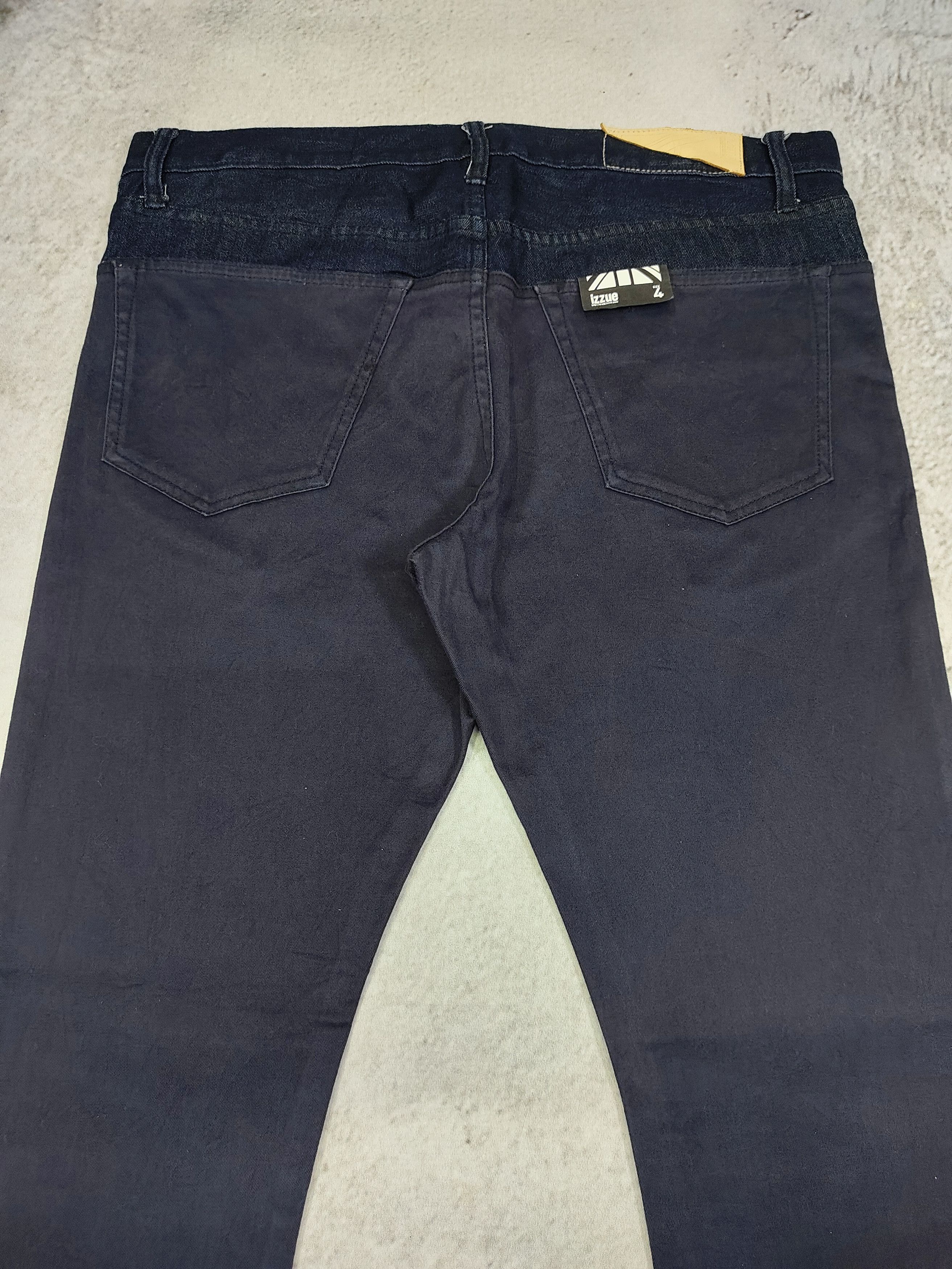 izzue Izzue- Minimalist Urbanwear Hybrid Panel Denim Pants Size US 36 / EU 52 - 5 Thumbnail