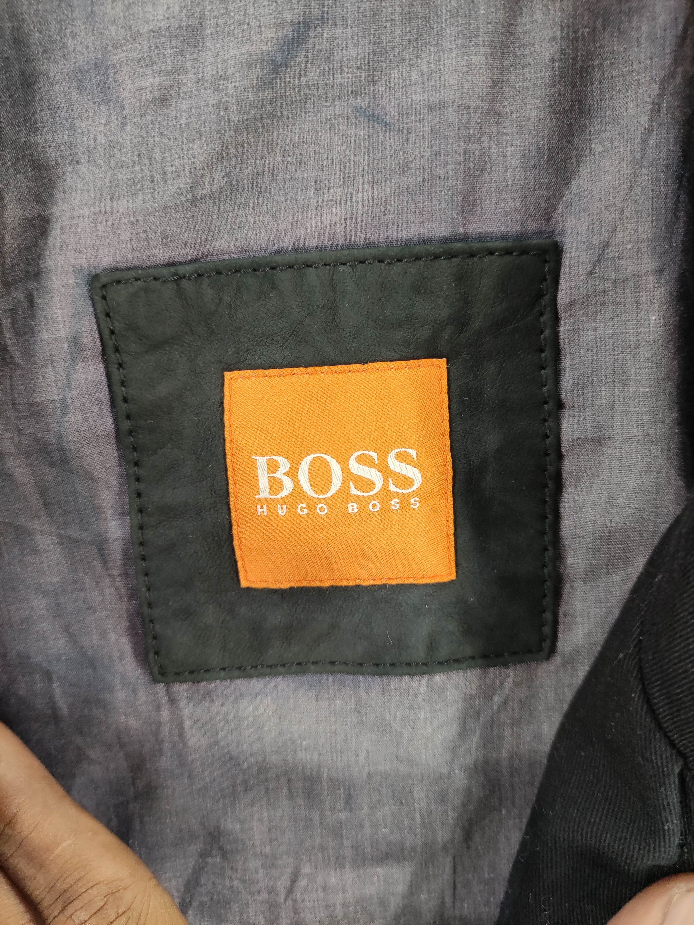 Hugo Boss Vintage Hugo Boss Sheepskin Leather Jacket Zipper Size US L / EU 52-54 / 3 - 4 Thumbnail