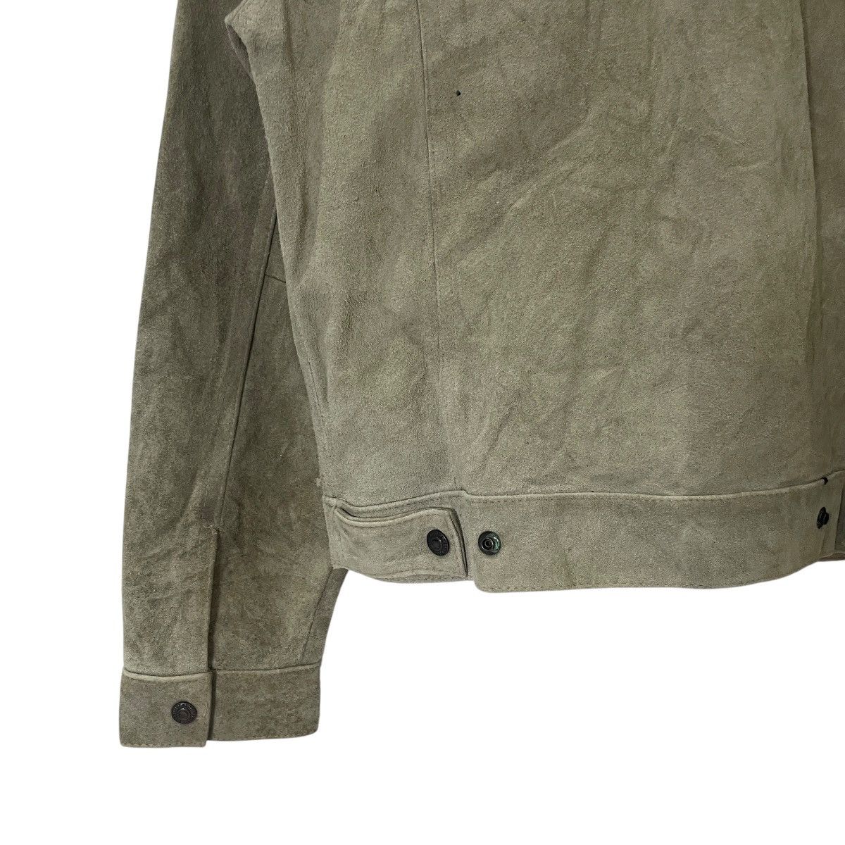 Japanese Brand Vintage West Leather Jacket Size L / US 10 / IT 46 - 10 Thumbnail
