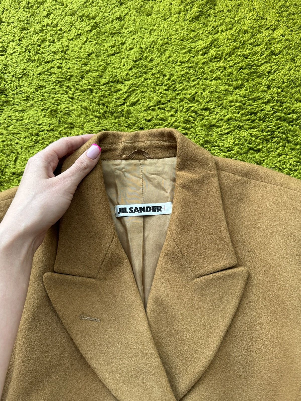 Designer × Jil Sander Jil Sander cashmere double breasted blazer coat jacket Size S / US 4 / IT 40 - 3 Thumbnail