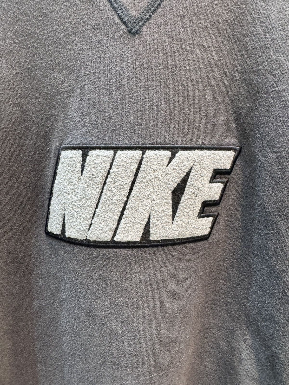Nike Vintage Nike Grey Oversized Sweat Size US S / EU 44-46 / 1 - 2 Thumbnail