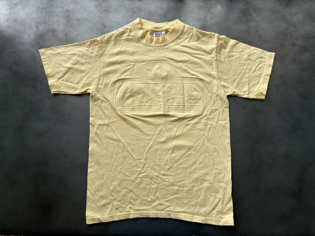 Other × Vintage Vintage Atlantis Tee 3D Puff Print Raised Anvil Butter Yello Size US S / EU 44-46 / 1 - 7 Thumbnail