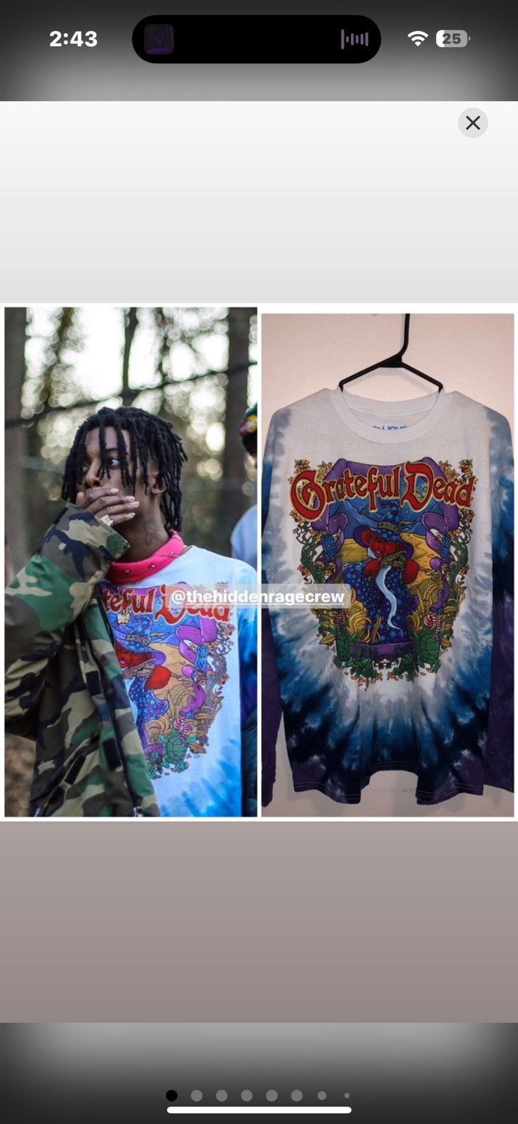Band Tees Playboi carti longsleeve Size US M / EU 48-50 / 2 - 15 Thumbnail