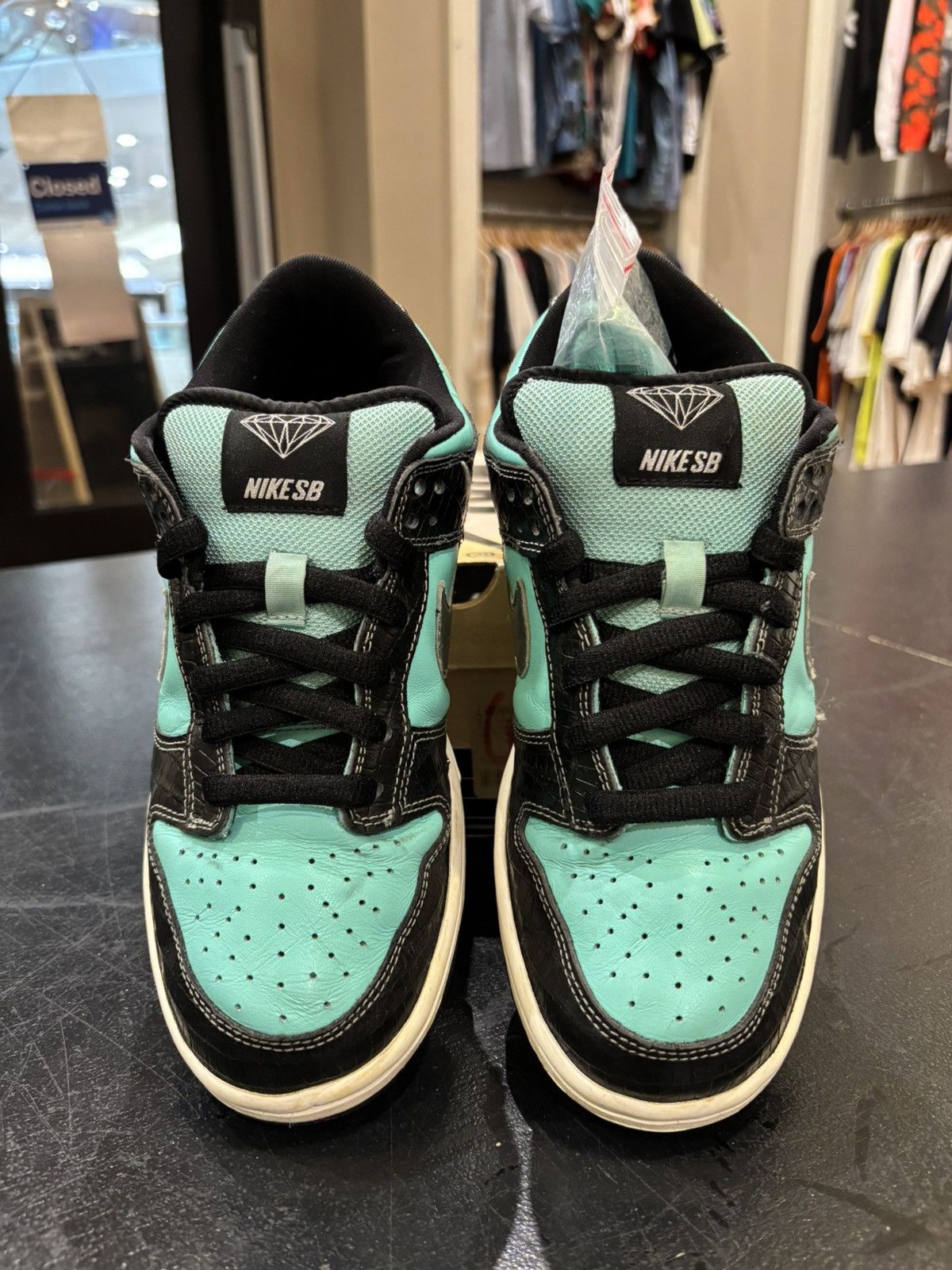 Nike Nike SB Dunk Low ‘Tiffany’ 2005 Size US 7 / EU 40 - 3 Thumbnail