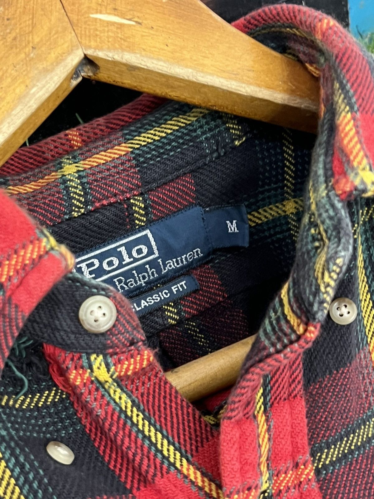 Polo Ralph Lauren Polo Ralph Lauren Flannel Shirt Size US M / EU 48-50 / 2 - 7 Thumbnail