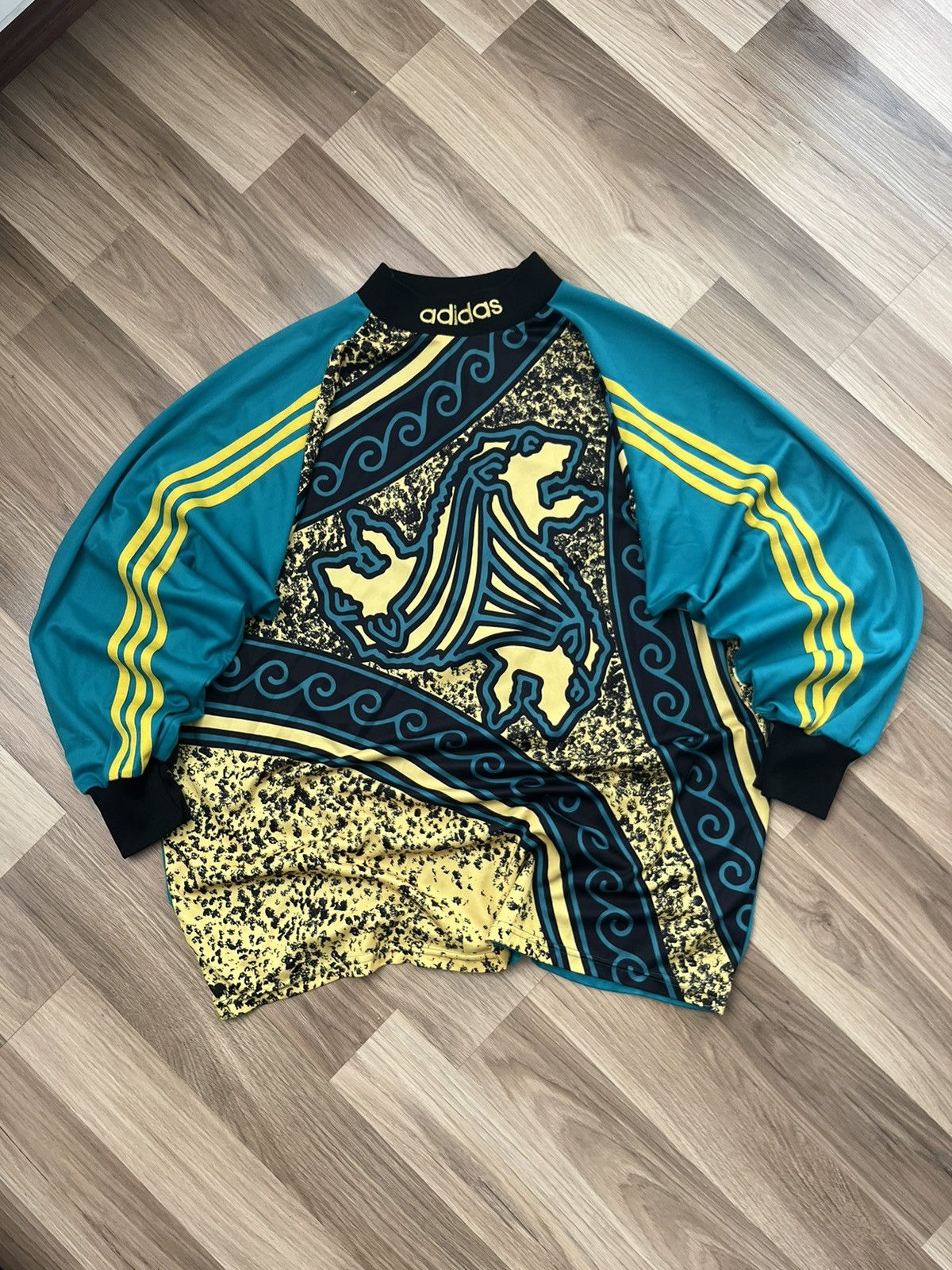 Vintage Adidas Galatasaray Goalkeeper 1998 Soccer Jersey