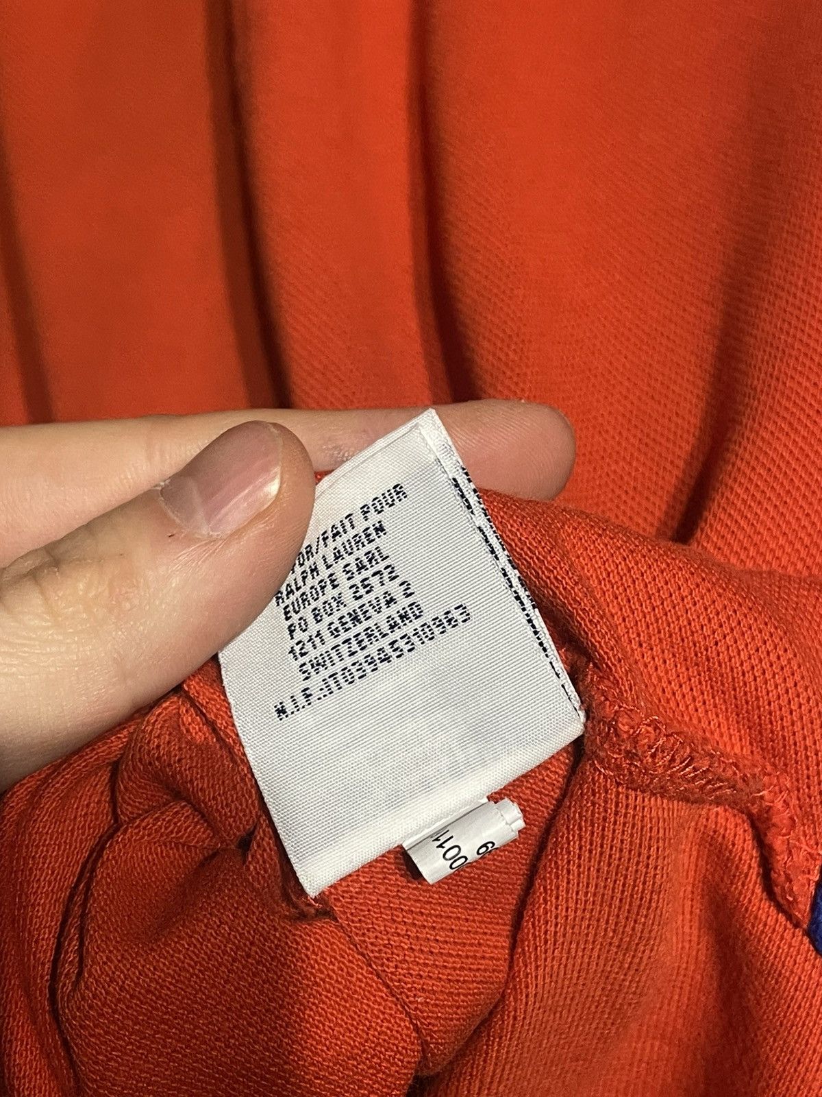 Polo Ralph Lauren T shirt Polo Ralph Lauren big logo L size Size US L / EU 52-54 / 3 - 7 Thumbnail