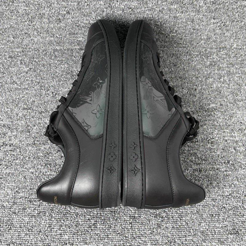 Louis Vuitton Louis Vuitton Black Fashion Sneakers for Men - Size US 8.5 / EU 41-42 - 6 Thumbnail