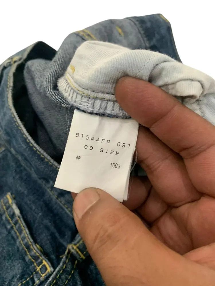 Frapbois Frapbois issey Miyake drop crotch spiral cut jeans Size US 30 / EU 46 - 8 Thumbnail