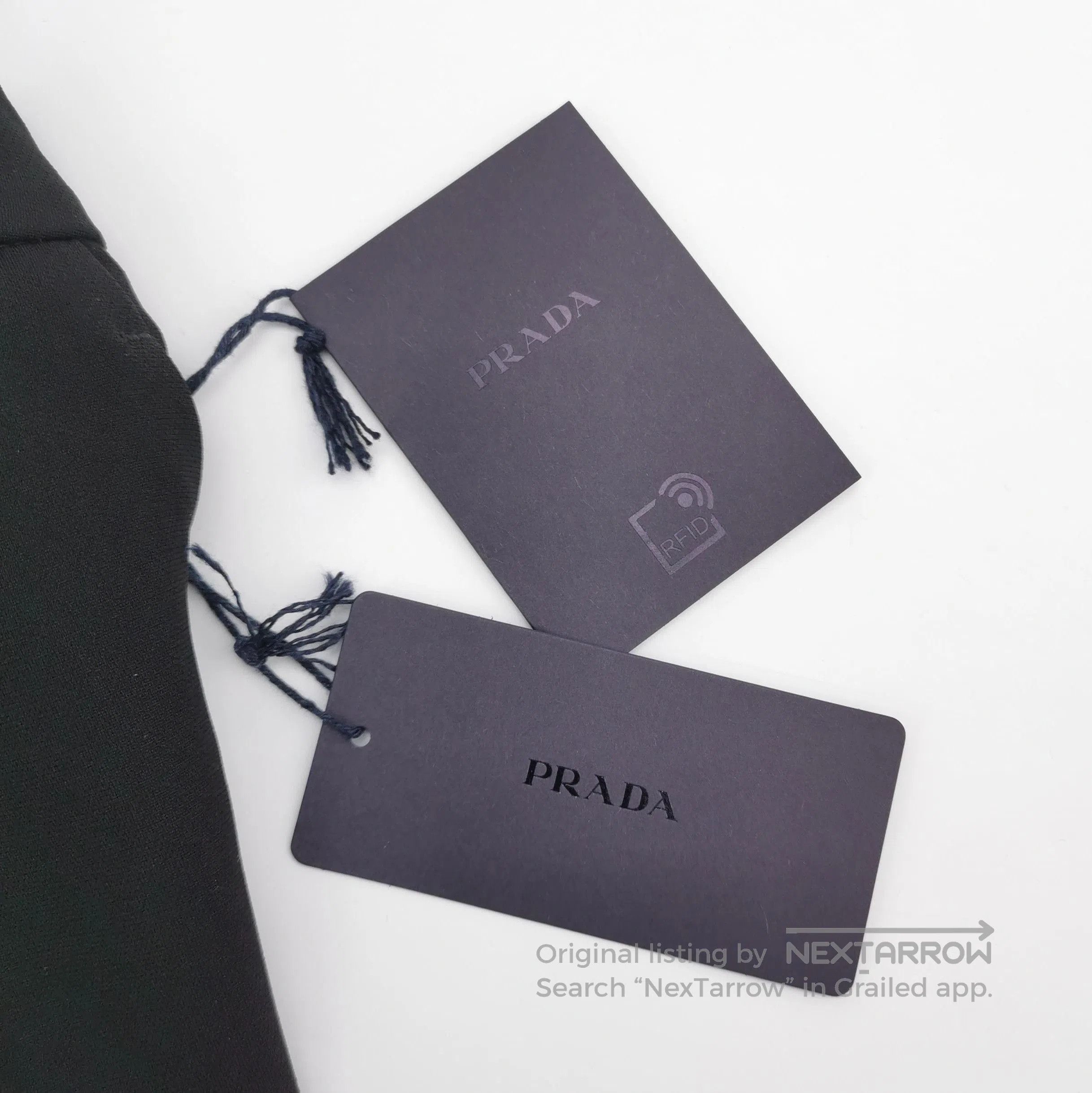 Prada Prada Black Tailored Trousers Size 38 . Size 37" - 4 Thumbnail