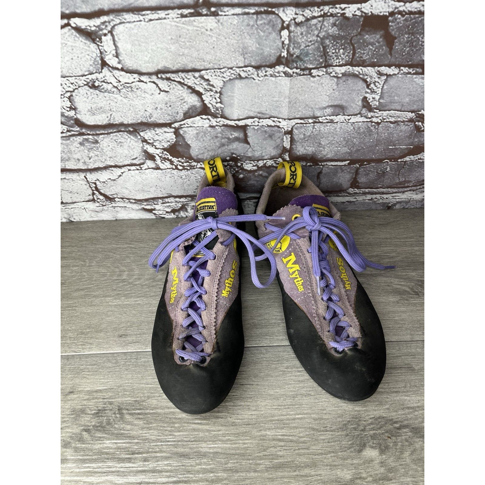 La Sportiva La Sportiva Mythos Climbing Shoes Purple Rock Climb Sneakers Size US 9 / EU 42 - 2 Thumbnail